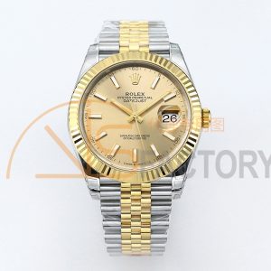 VS 3235 Rolex M126333-0010 Gold Dial Super Copy