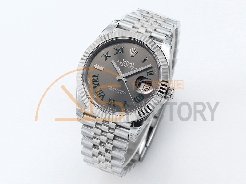 VS 3235 Rolex M126234-0045 Grey Dial Super Copy - Image 2