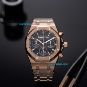 APS4401 Royal Oak Chronograph 26240OR.OO.1320OR.06 Black Dial Super Copy