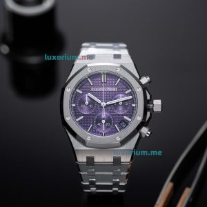 APS4401 Royal Oak Chronograph 26240BC.OO.132OBC.01 Purple Dial Super Copy