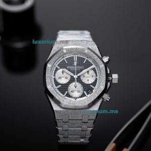 APS4401 Royal Oak Chronograph 26239BC.GG.1224BC.02 Matte Black Dial Super Copy