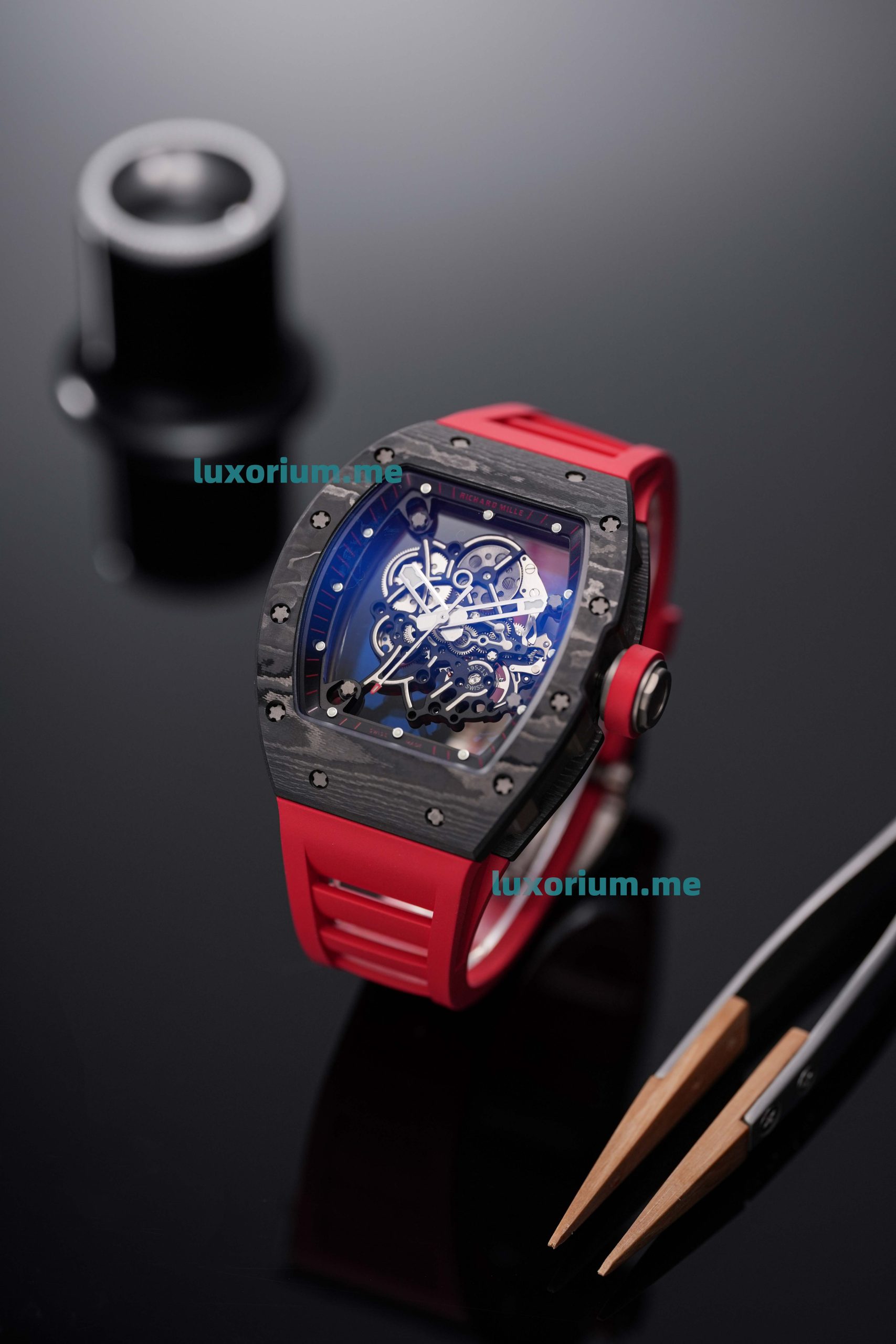 APS RMUL2 Richard Miller RM 055 Skeleton Dial Super Replica - Image 2