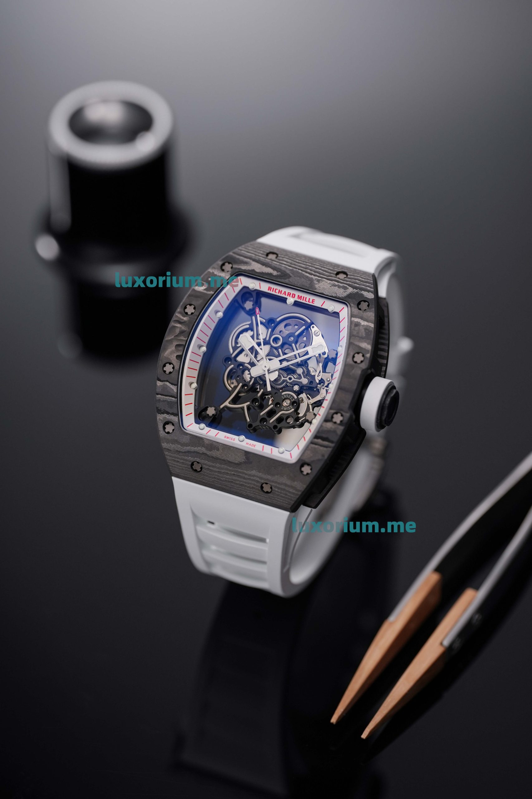 APS RMUL2 Richard Miller RM 055 Skeleton Dial Super Replica - Image 3