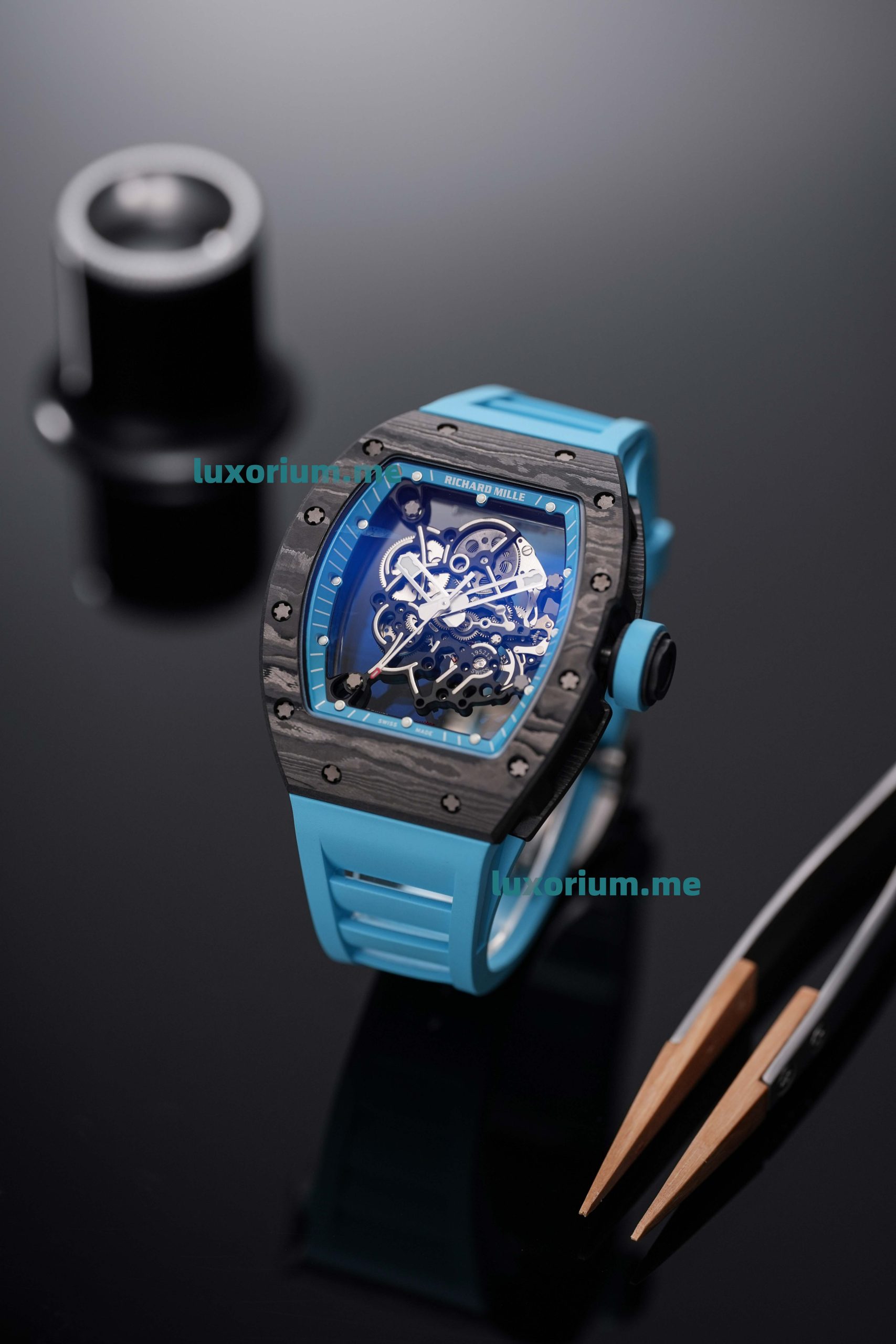 APS RMUL2 Richard Miller RM 055 Skeleton Dial Super Replica - Image 2