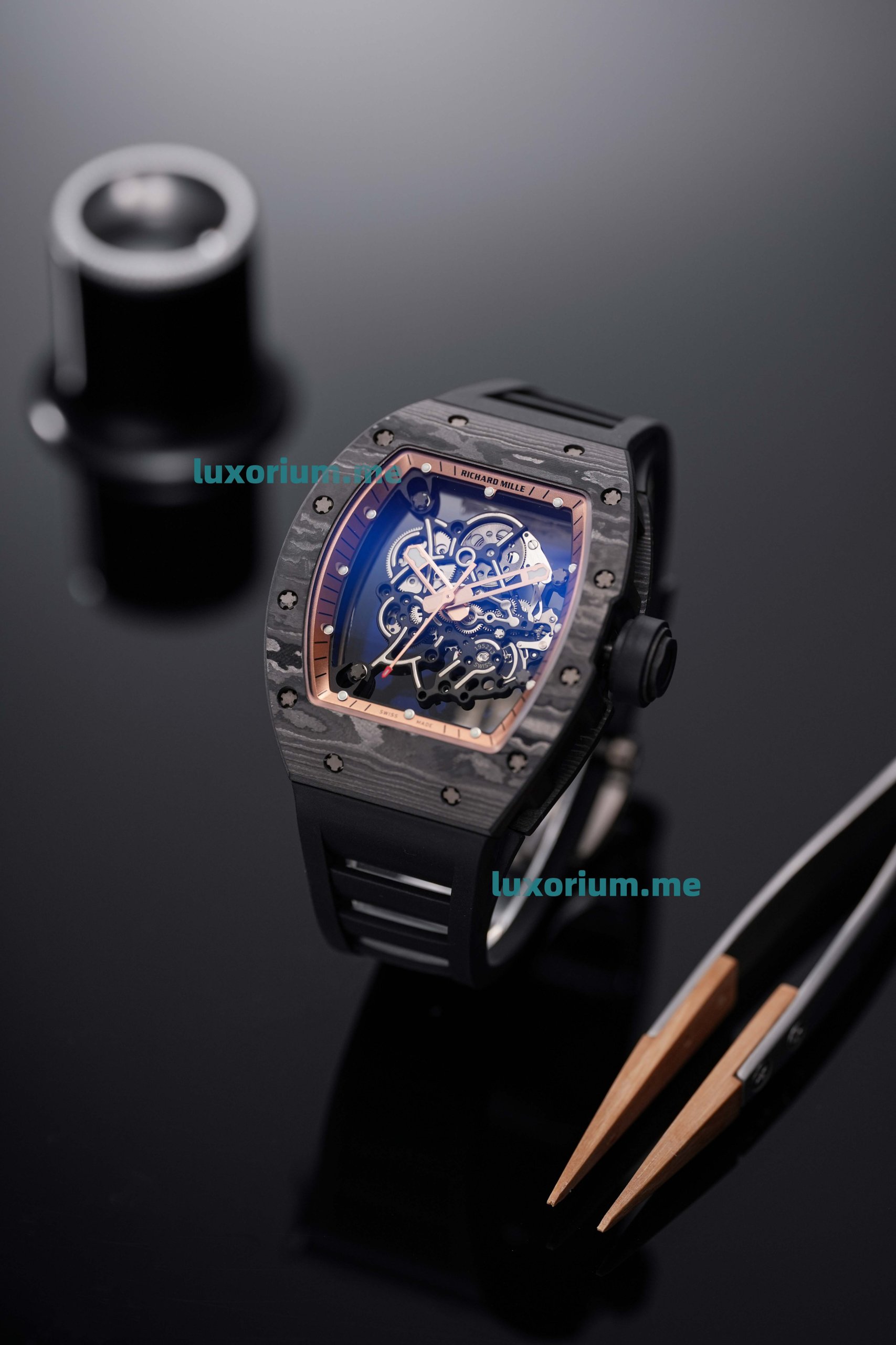 APS RMUL2 Richard Miller RM 055 Skeleton Dial Super Replica - Image 2