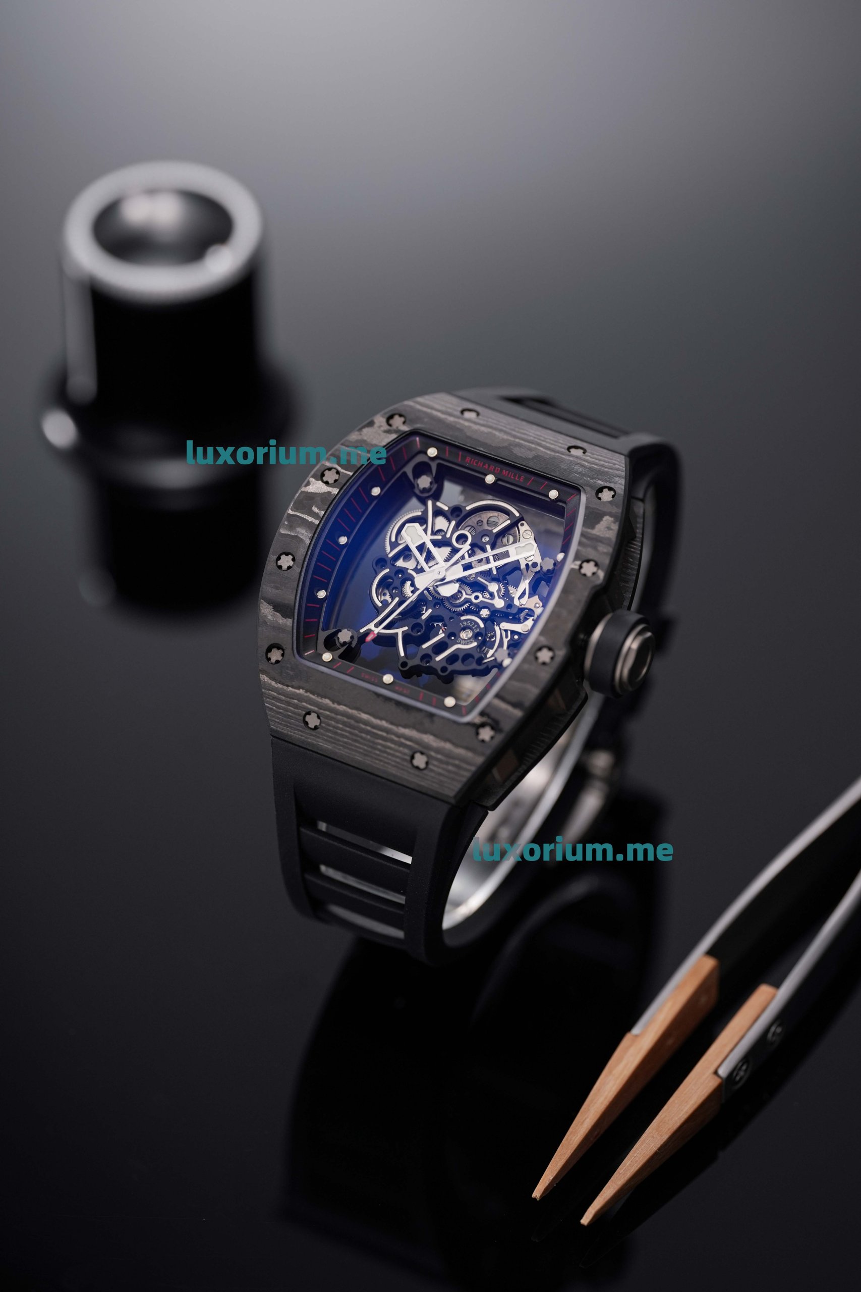 APS RMUL2 Richard Miller RM 055 Skeleton Dial Super Replica - Image 2