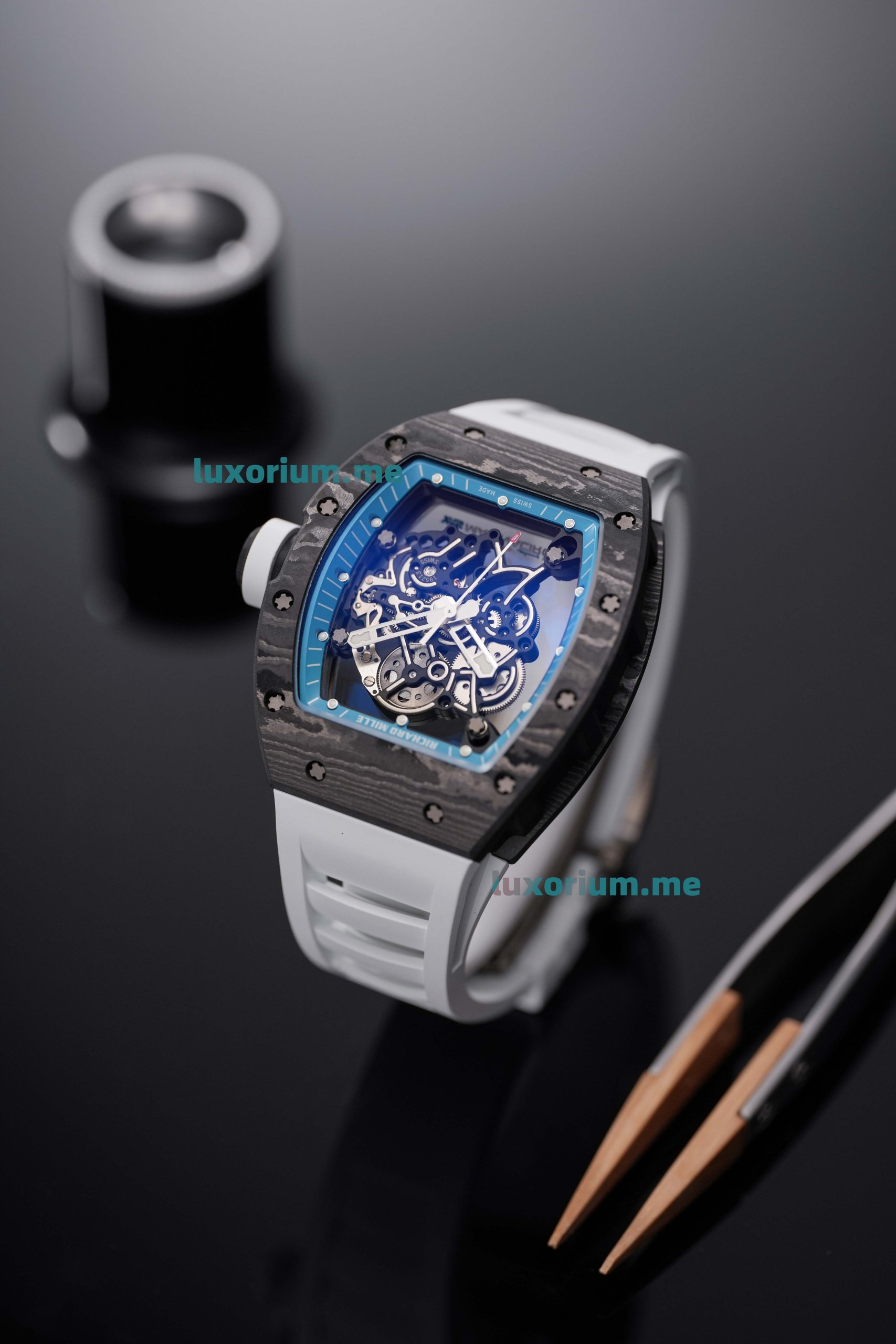 APS RMUL2 Richard Miller RM 055 Skeleton Dial Super Replica - Image 2