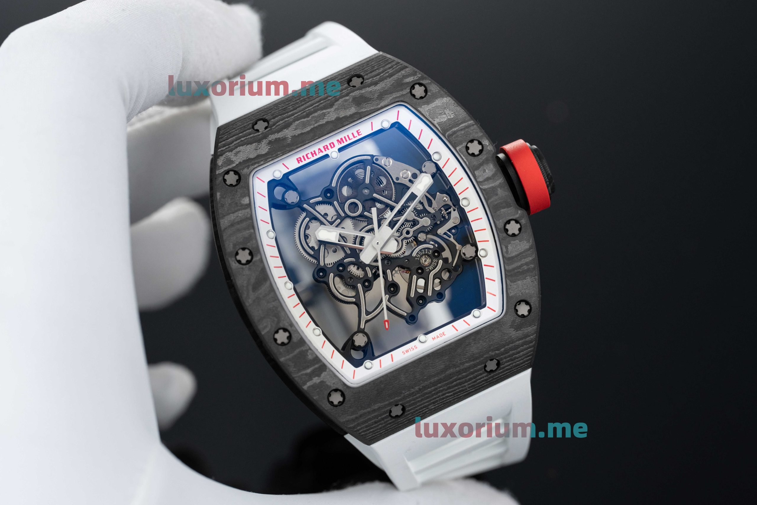 APS RMUL2 Richard Miller RM 055 Skeleton Dial Super Replica - Image 4