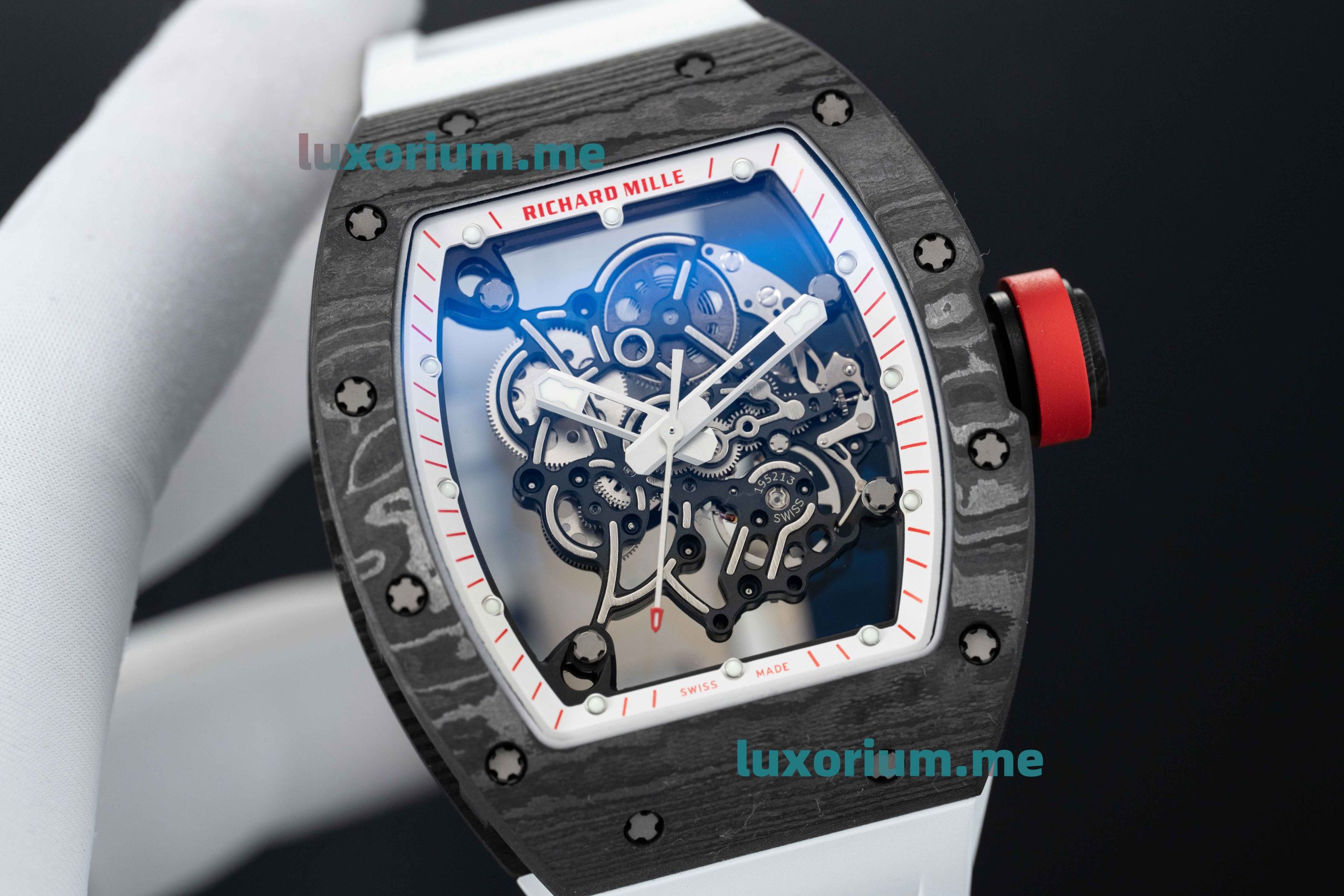 APS RMUL2 Richard Miller RM 055 Skeleton Dial Super Replica - Image 6
