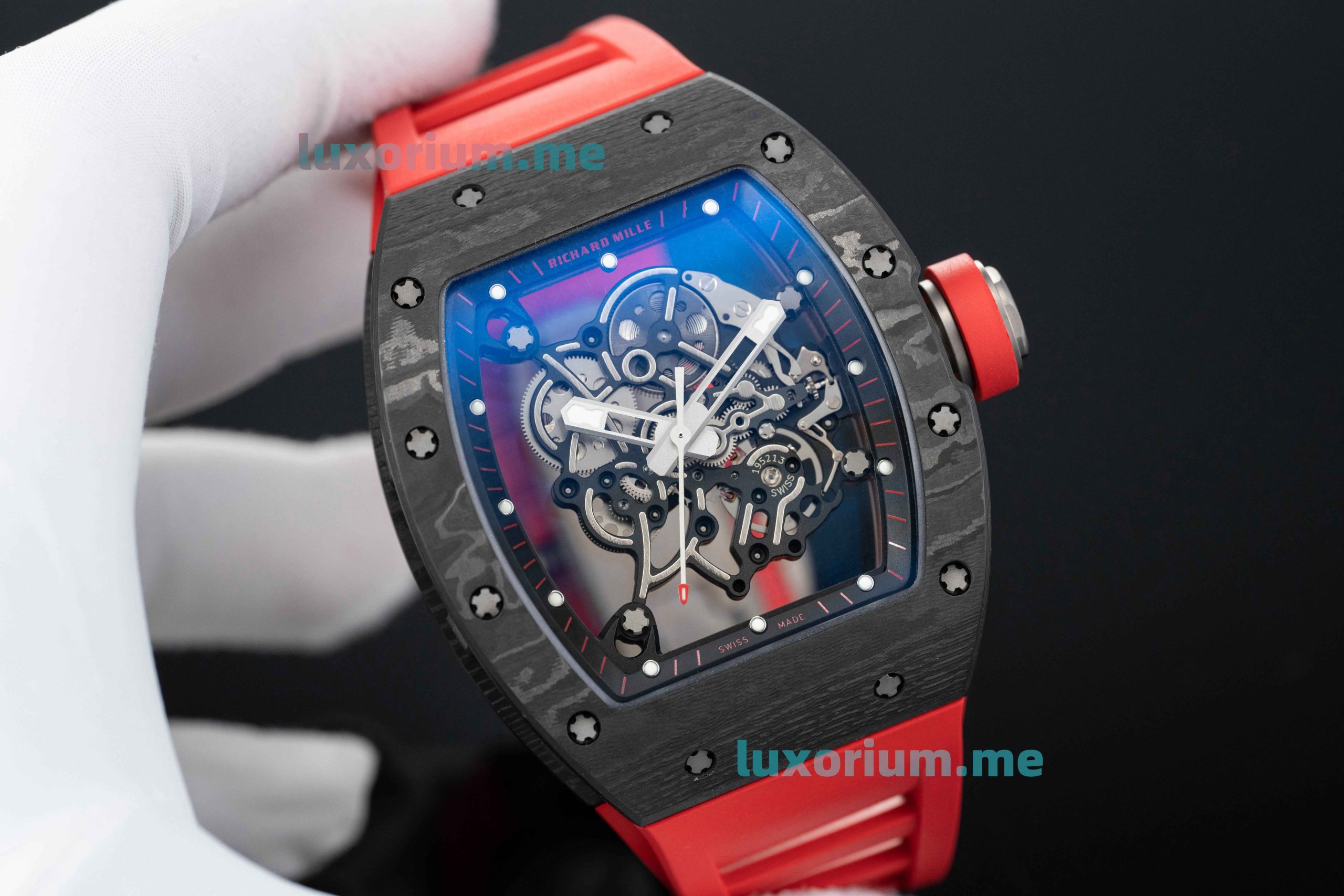 APS RMUL2 Richard Miller RM 055 Skeleton Dial Super Replica - Image 3