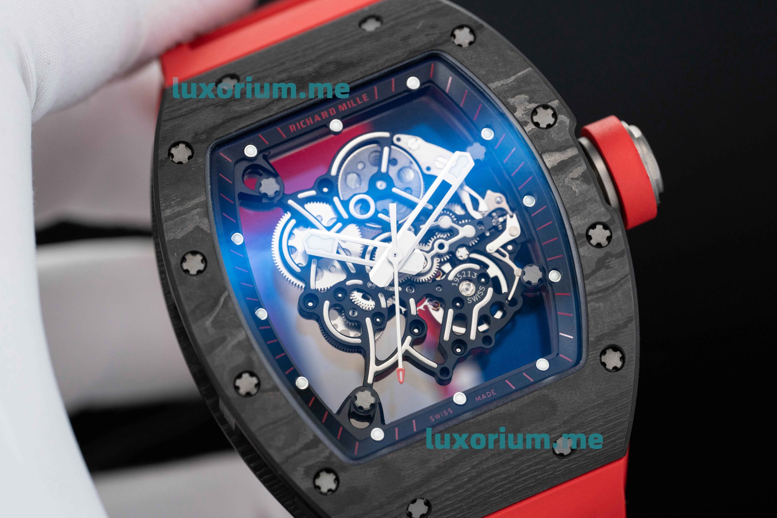 APS RMUL2 Richard Miller RM 055 Skeleton Dial Super Replica - Image 5