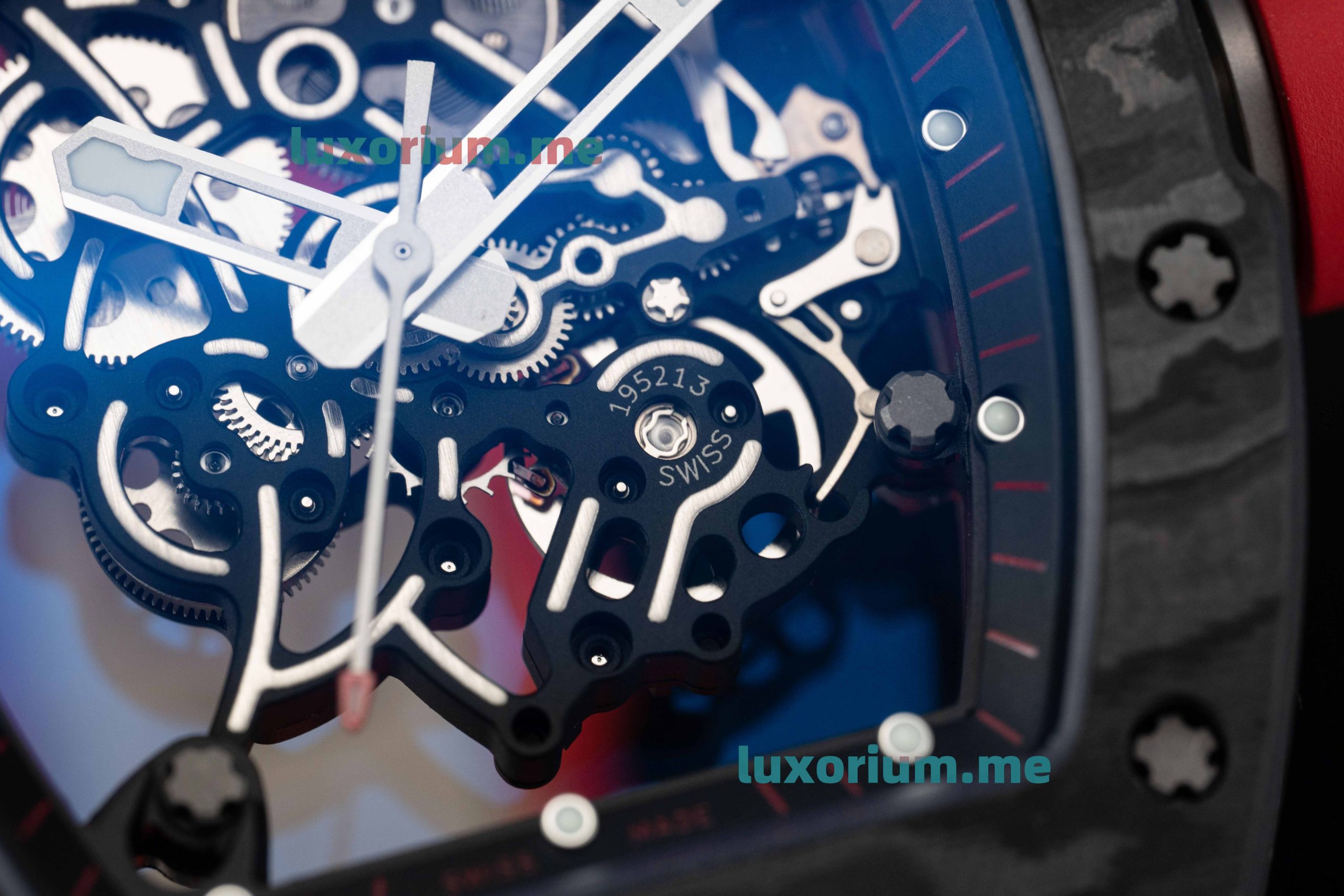 APS RMUL2 Richard Miller RM 055 Skeleton Dial Super Replica - Image 9