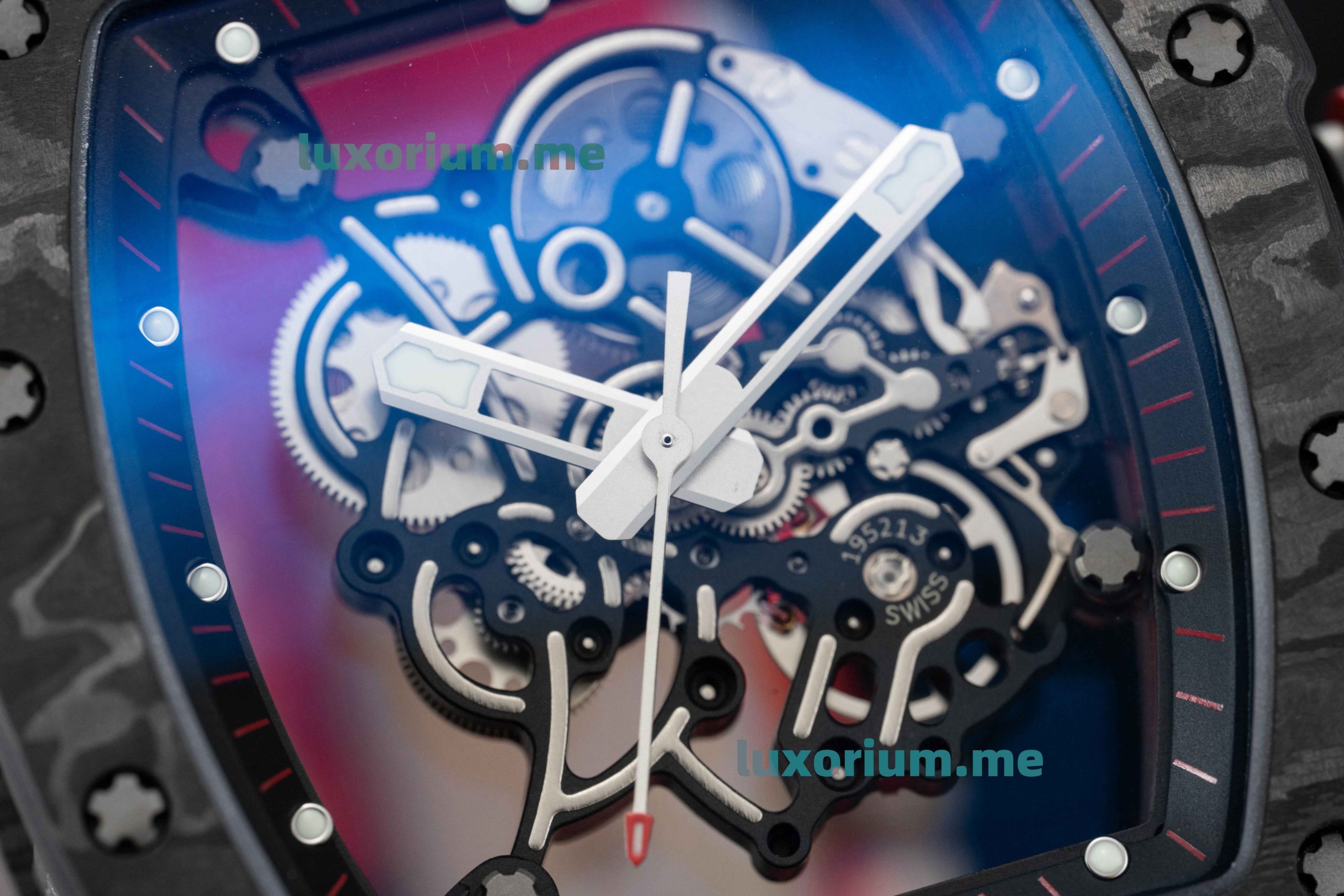 APS RMUL2 Richard Miller RM 055 Skeleton Dial Super Replica - Image 11