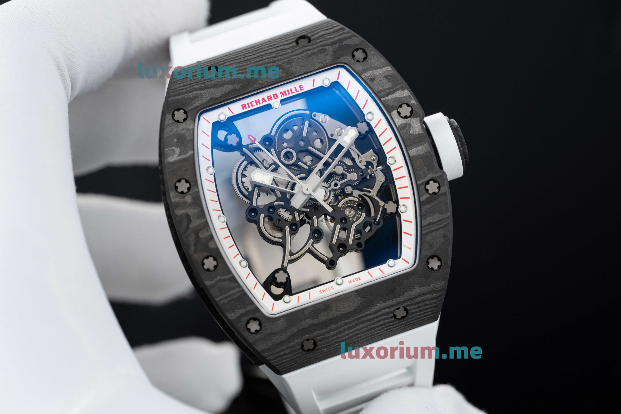 APS RMUL2 Richard Miller RM 055 Skeleton Dial Super Replica - Image 4