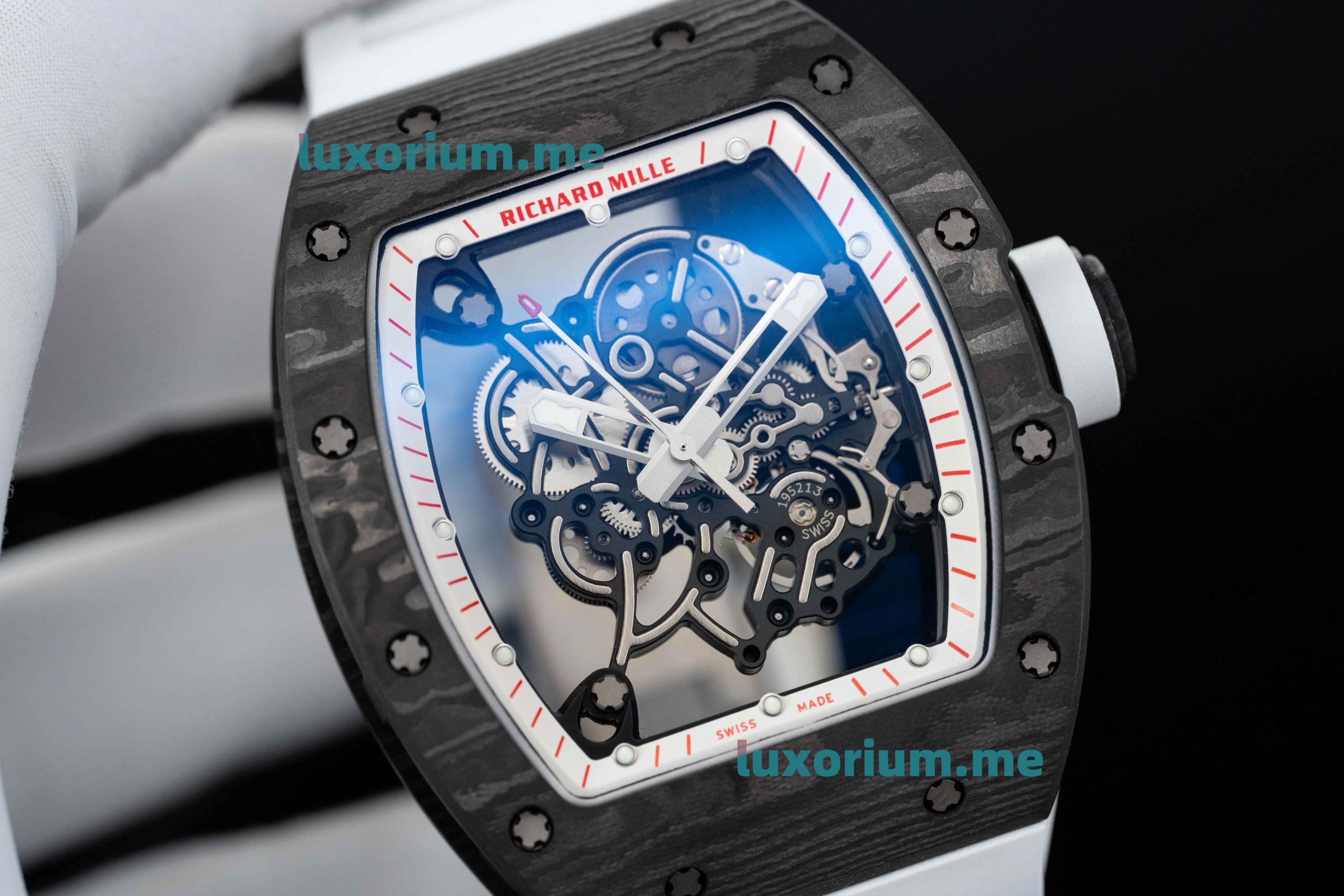 APS RMUL2 Richard Miller RM 055 Skeleton Dial Super Replica - Image 7