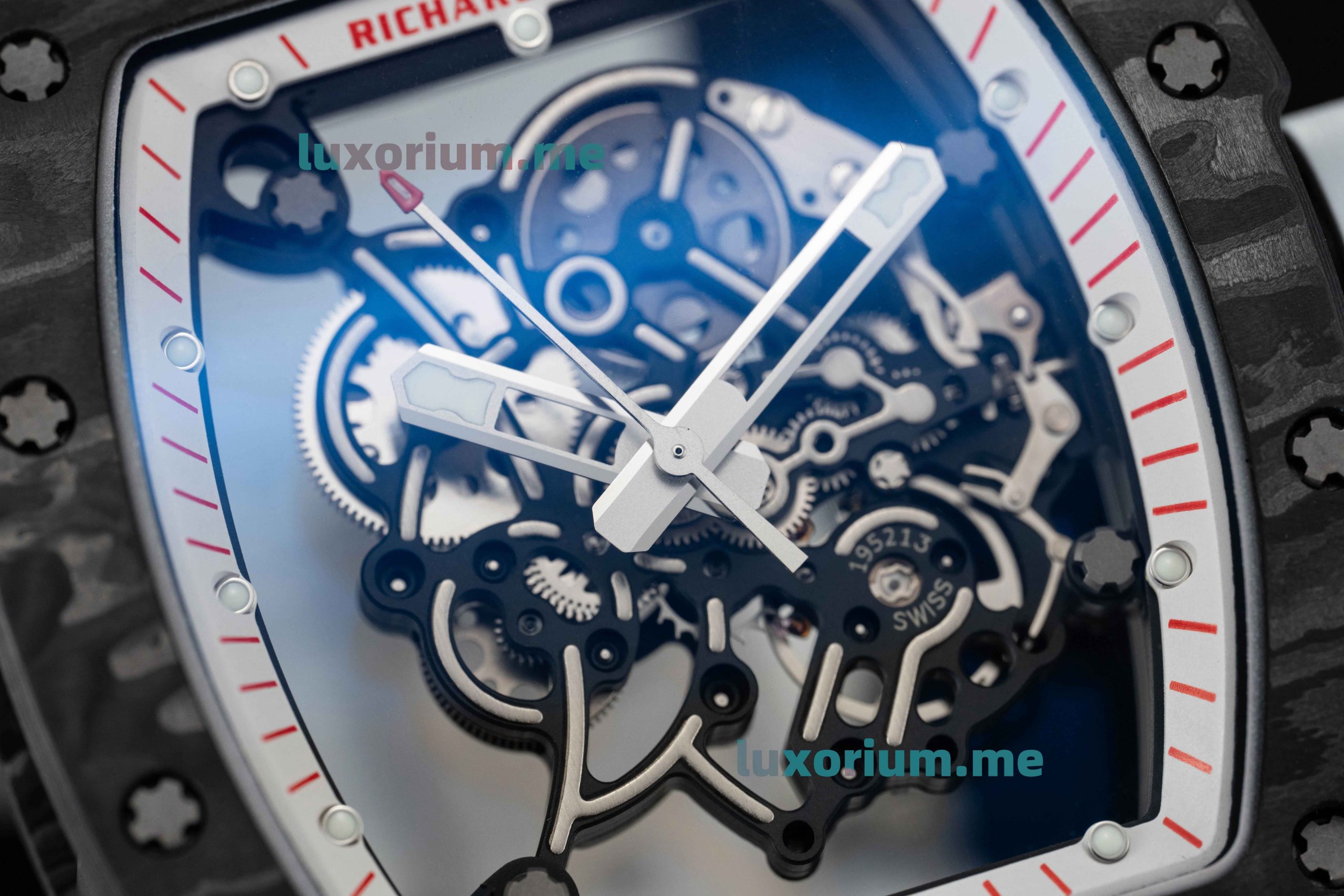 APS RMUL2 Richard Miller RM 055 Skeleton Dial Super Replica - Image 10