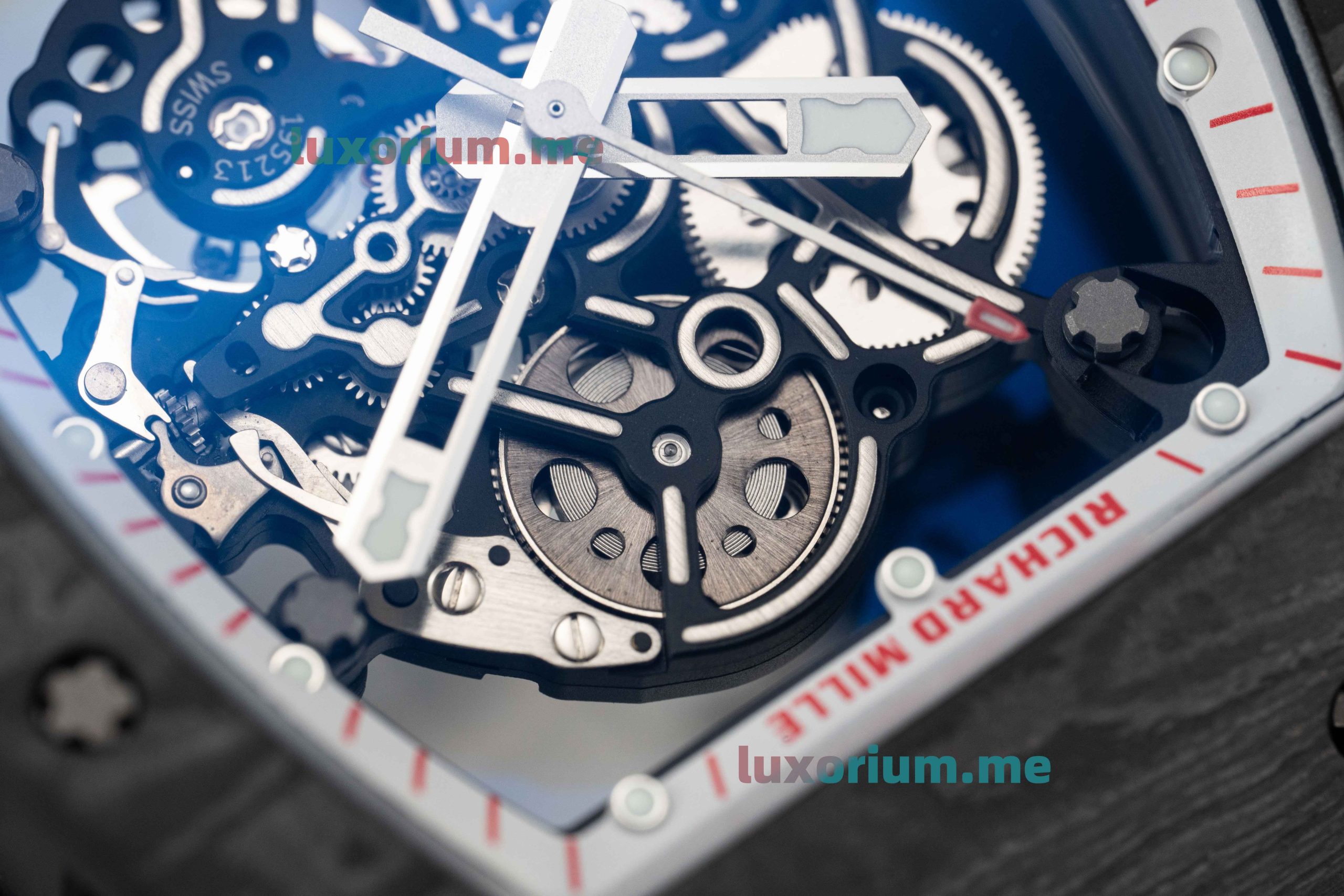 APS RMUL2 Richard Miller RM 055 Skeleton Dial Super Replica - Image 12