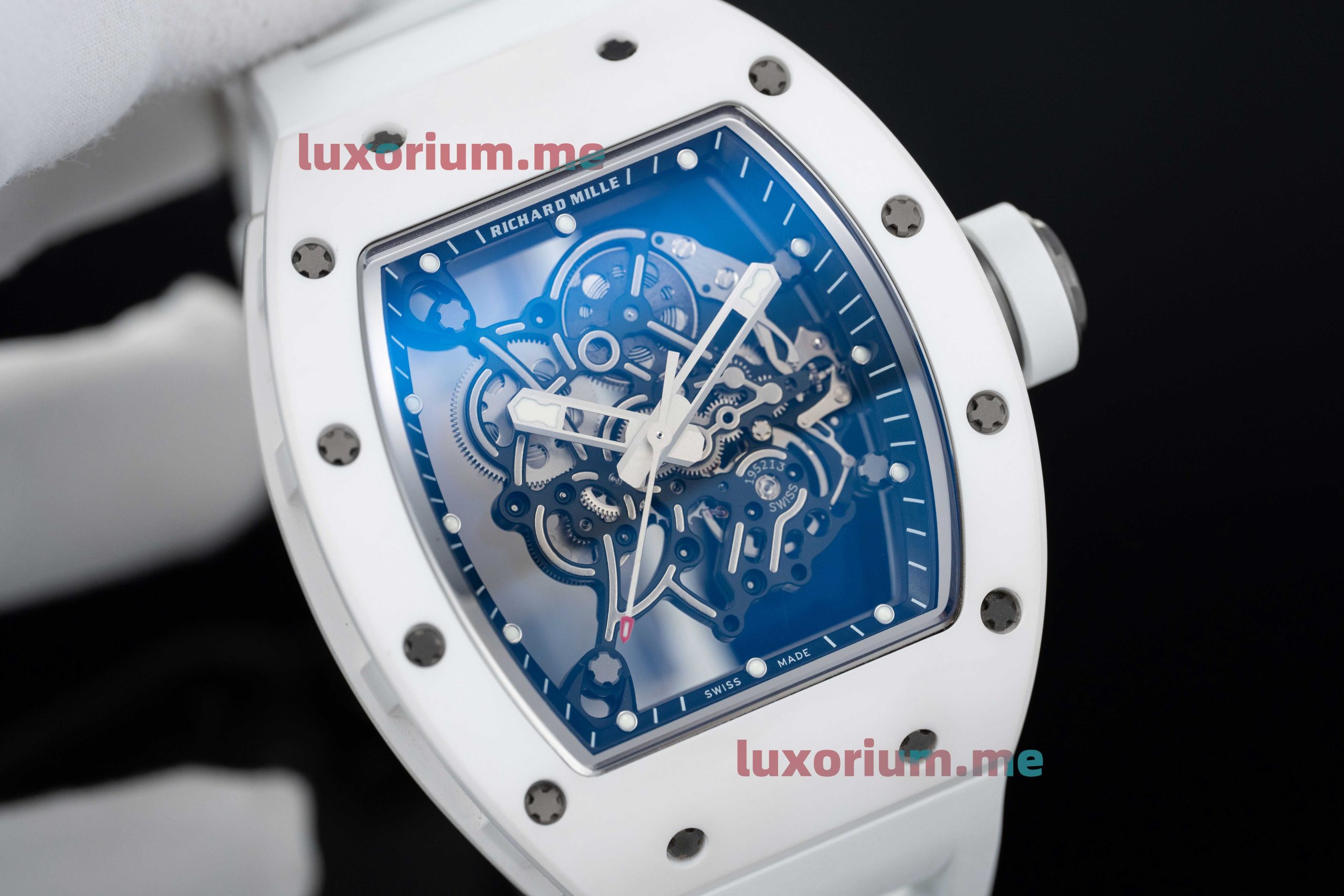 APS RMUL2 Richard Miller RM 055 Skeleton Dial Super Replica - Image 5