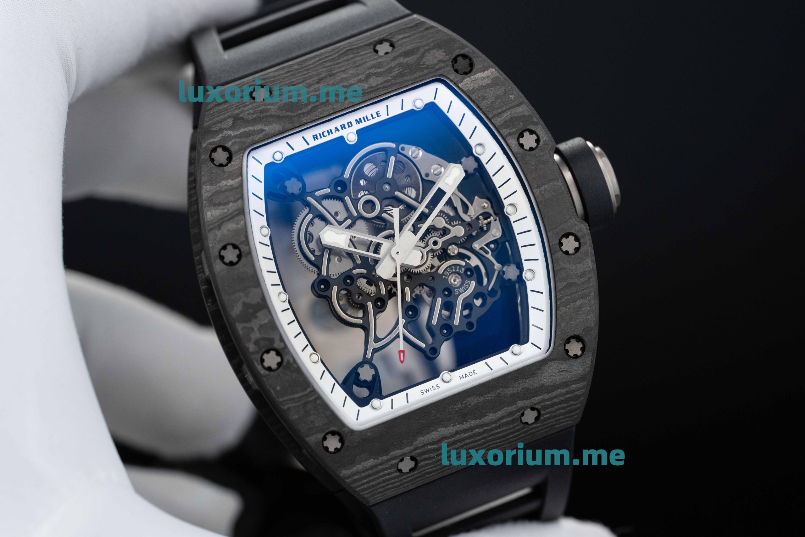 APS RMUL2 Richard Miller RM 055 Skeleton Dial Super Replica - Image 3