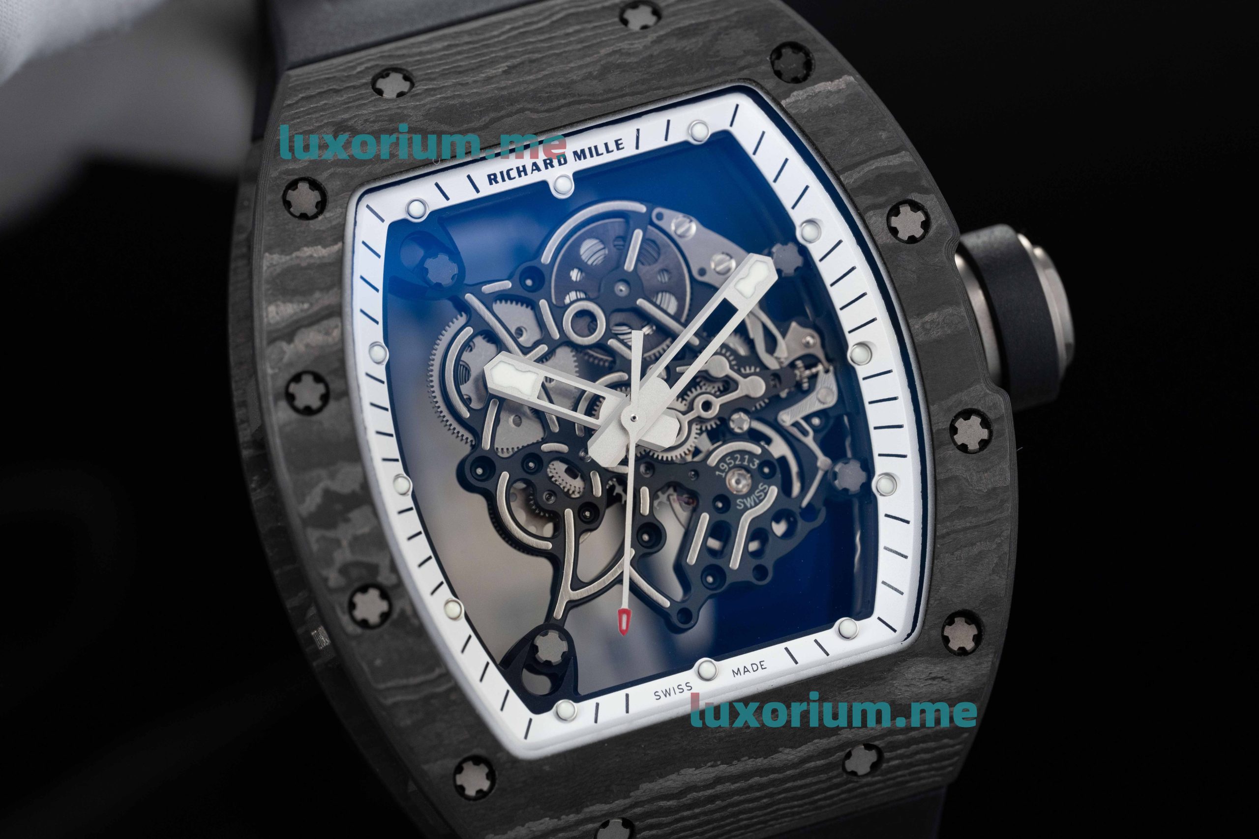 APS RMUL2 Richard Miller RM 055 Skeleton Dial Super Replica - Image 5