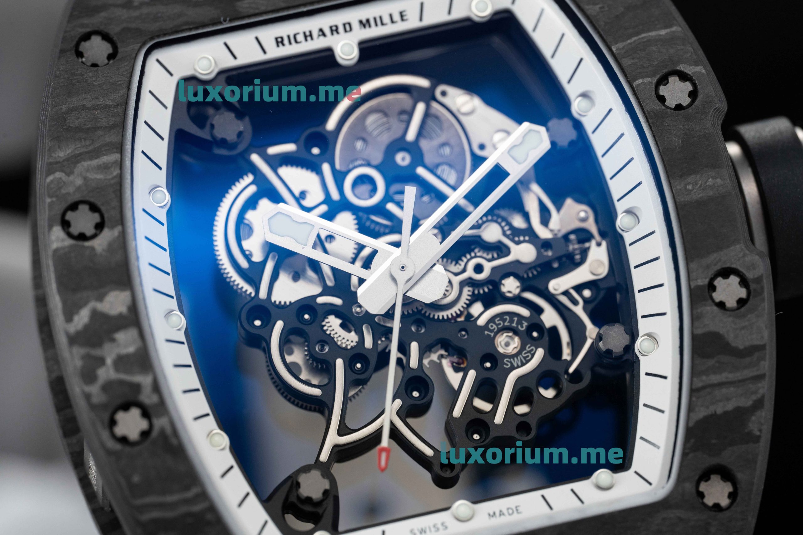 APS RMUL2 Richard Miller RM 055 Skeleton Dial Super Replica - Image 7
