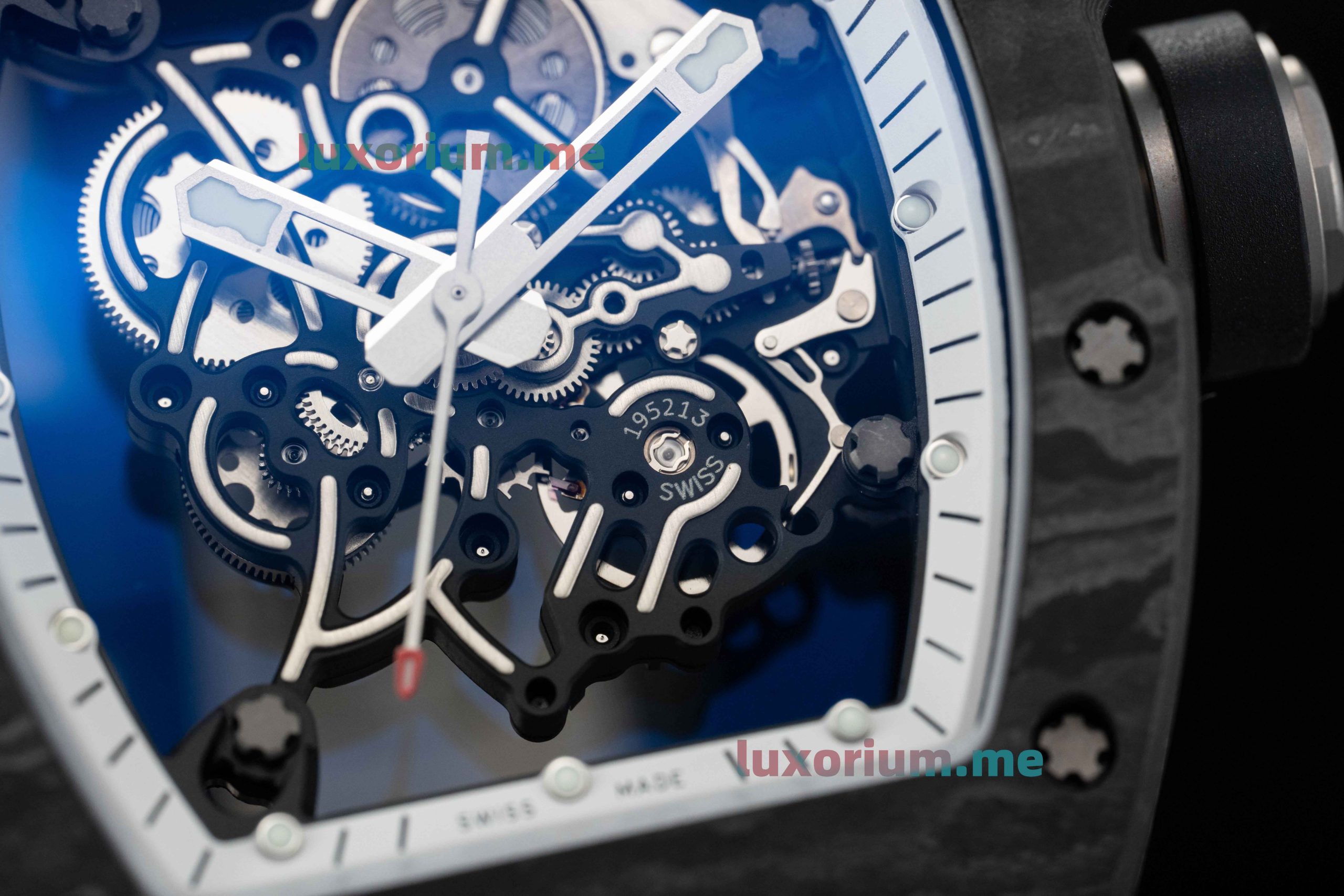 APS RMUL2 Richard Miller RM 055 Skeleton Dial Super Replica - Image 8