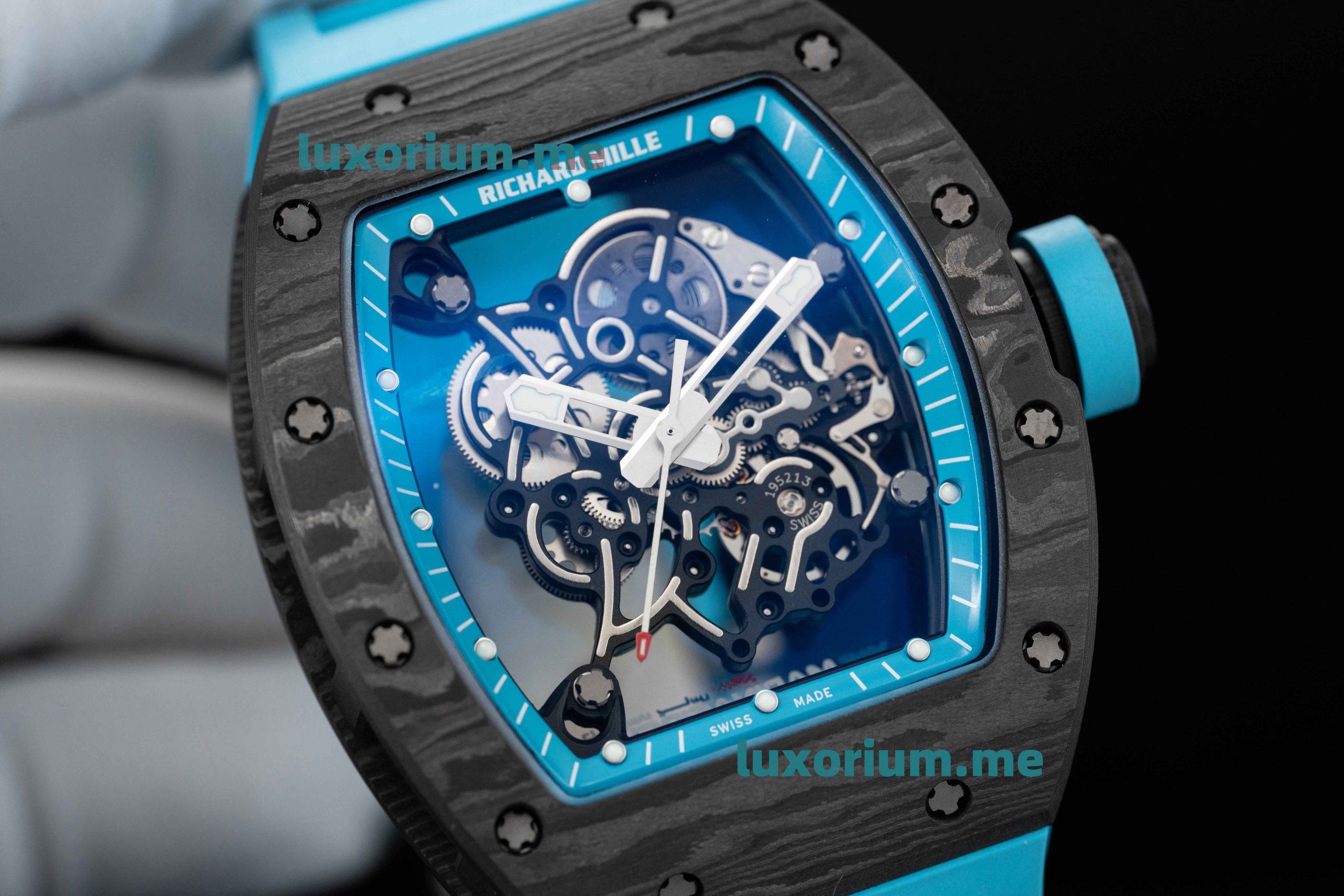 APS RMUL2 Richard Miller RM 055 Skeleton Dial Super Replica - Image 5