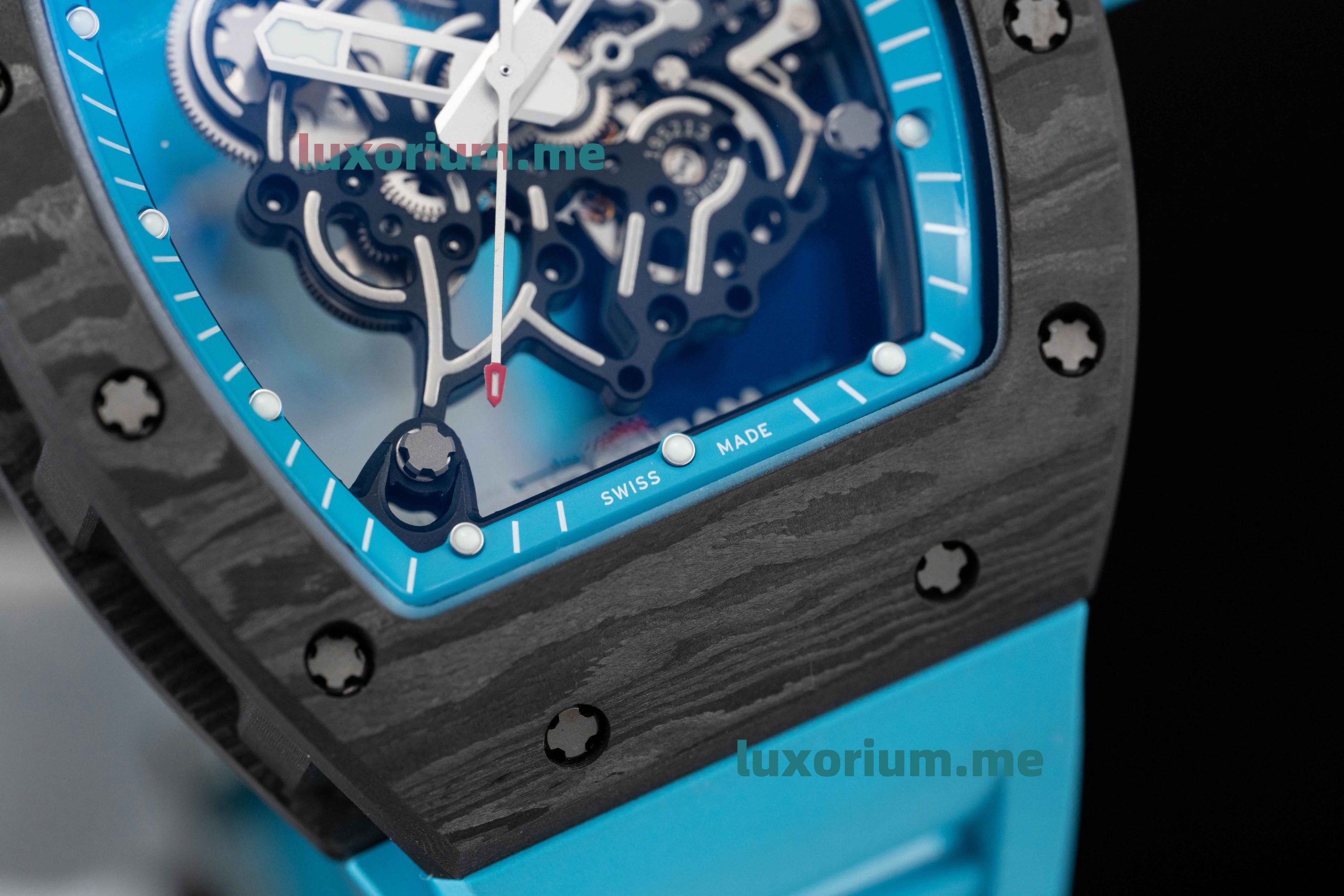 APS RMUL2 Richard Miller RM 055 Skeleton Dial Super Replica - Image 8