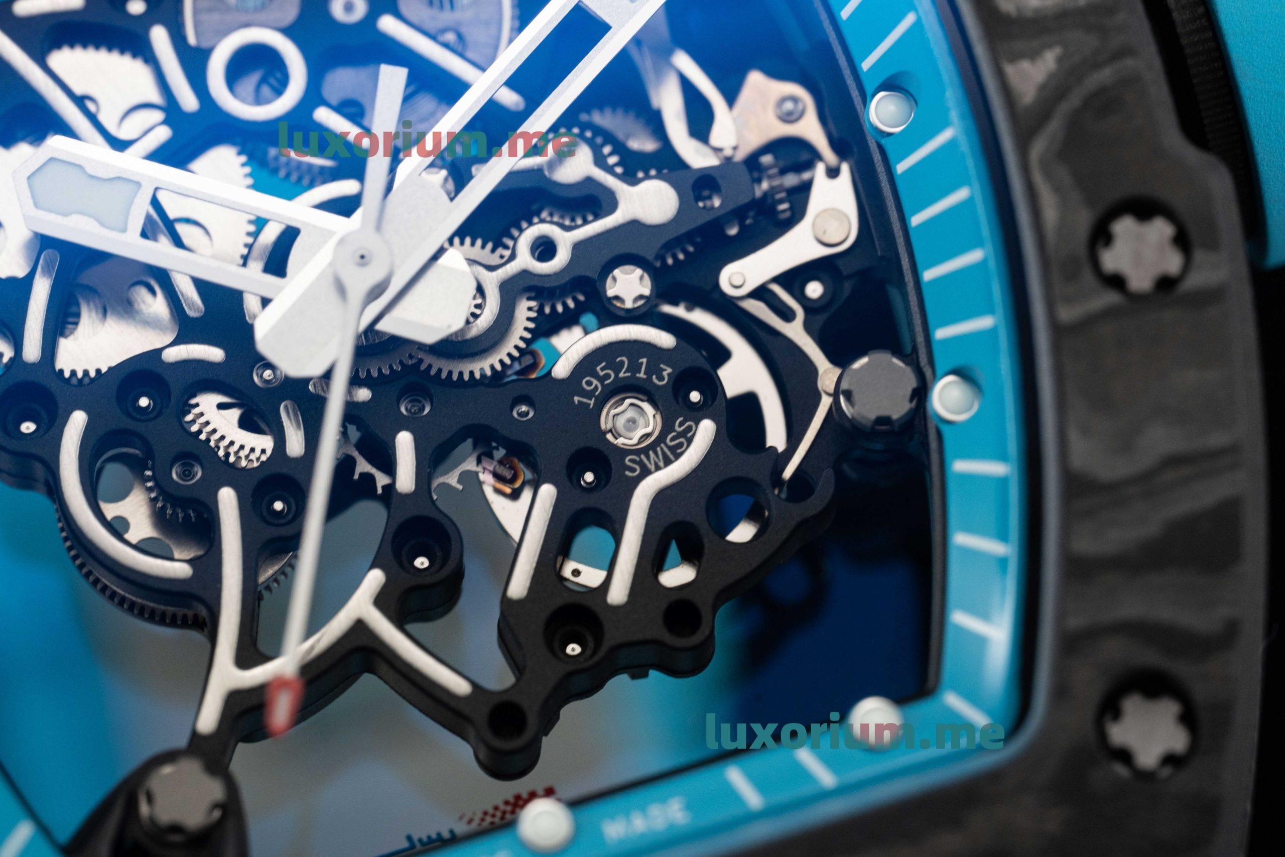 APS RMUL2 Richard Miller RM 055 Skeleton Dial Super Replica - Image 10