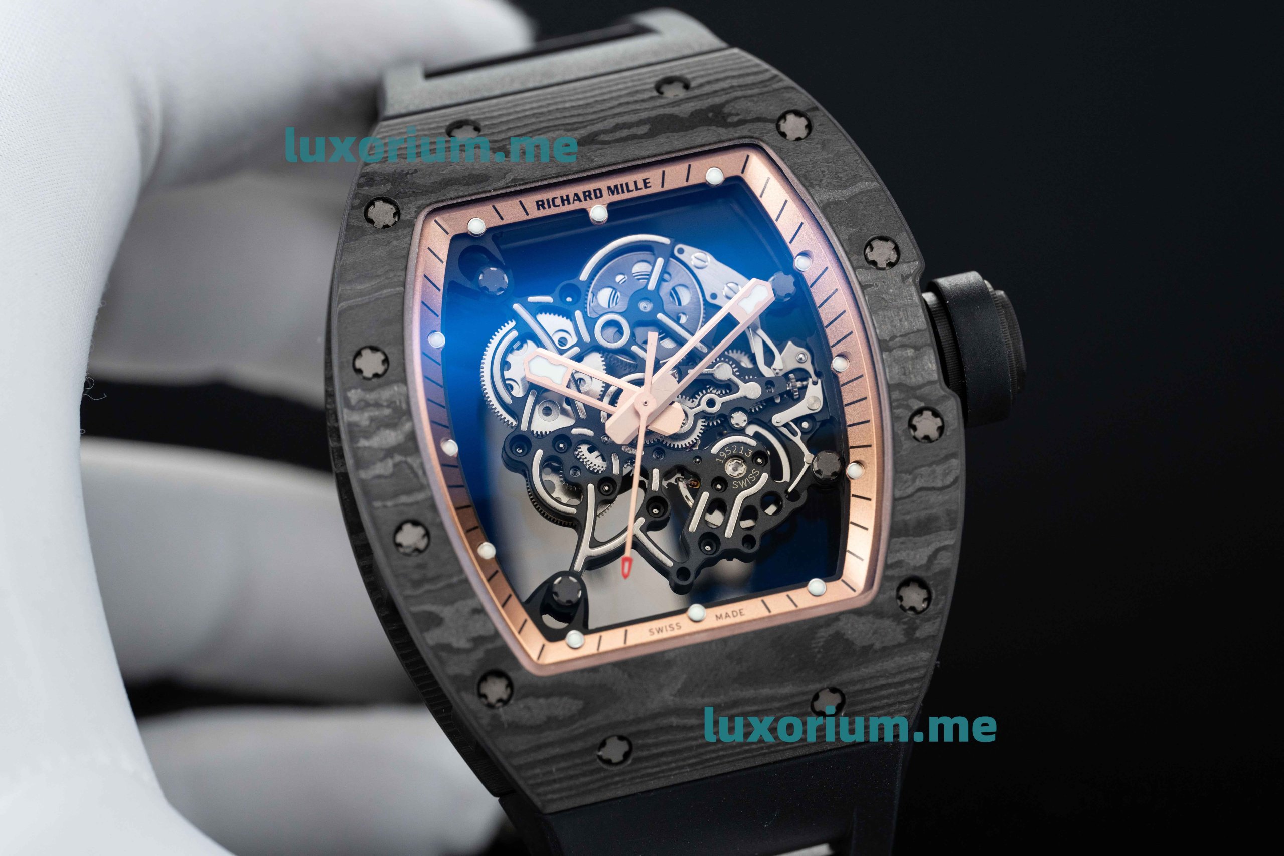 APS RMUL2 Richard Miller RM 055 Skeleton Dial Super Replica - Image 11