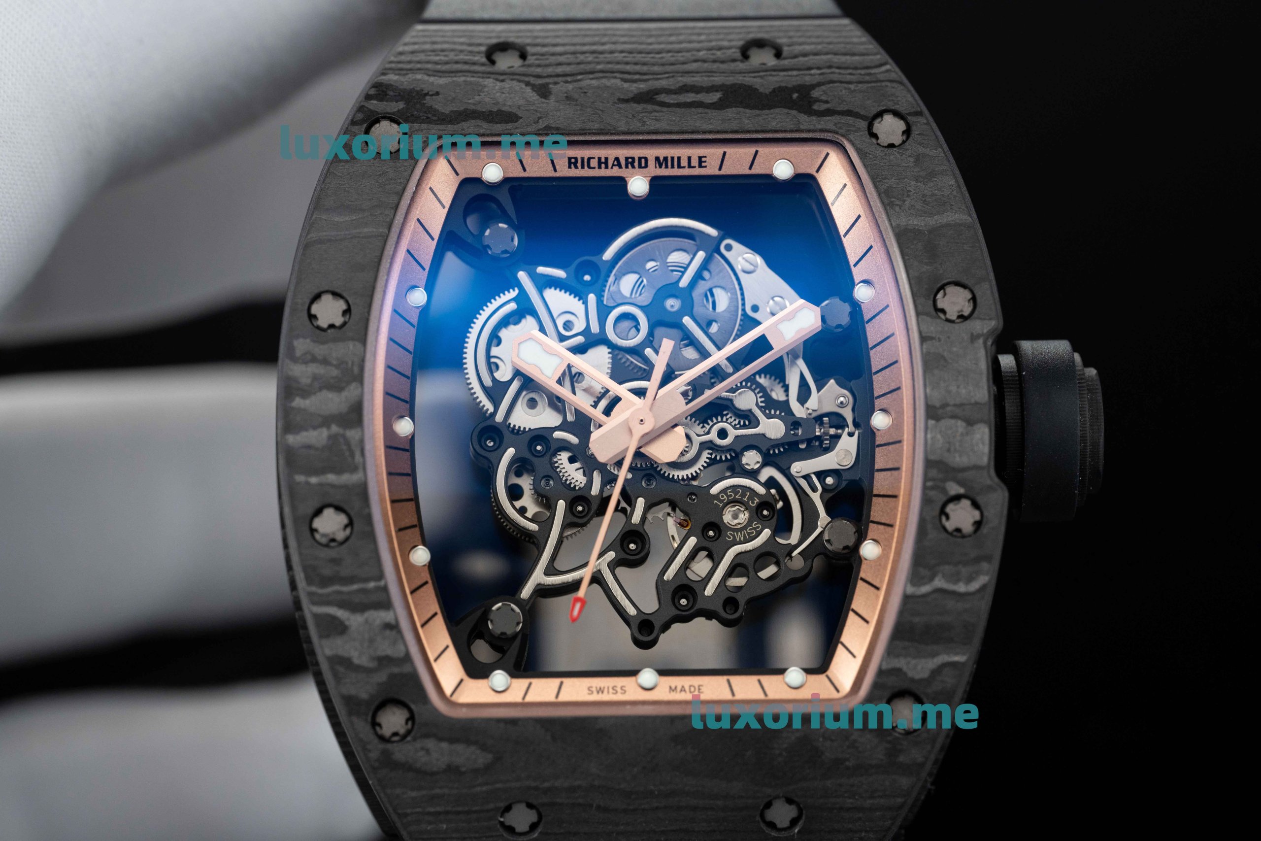 APS RMUL2 Richard Miller RM 055 Skeleton Dial Super Replica - Image 13