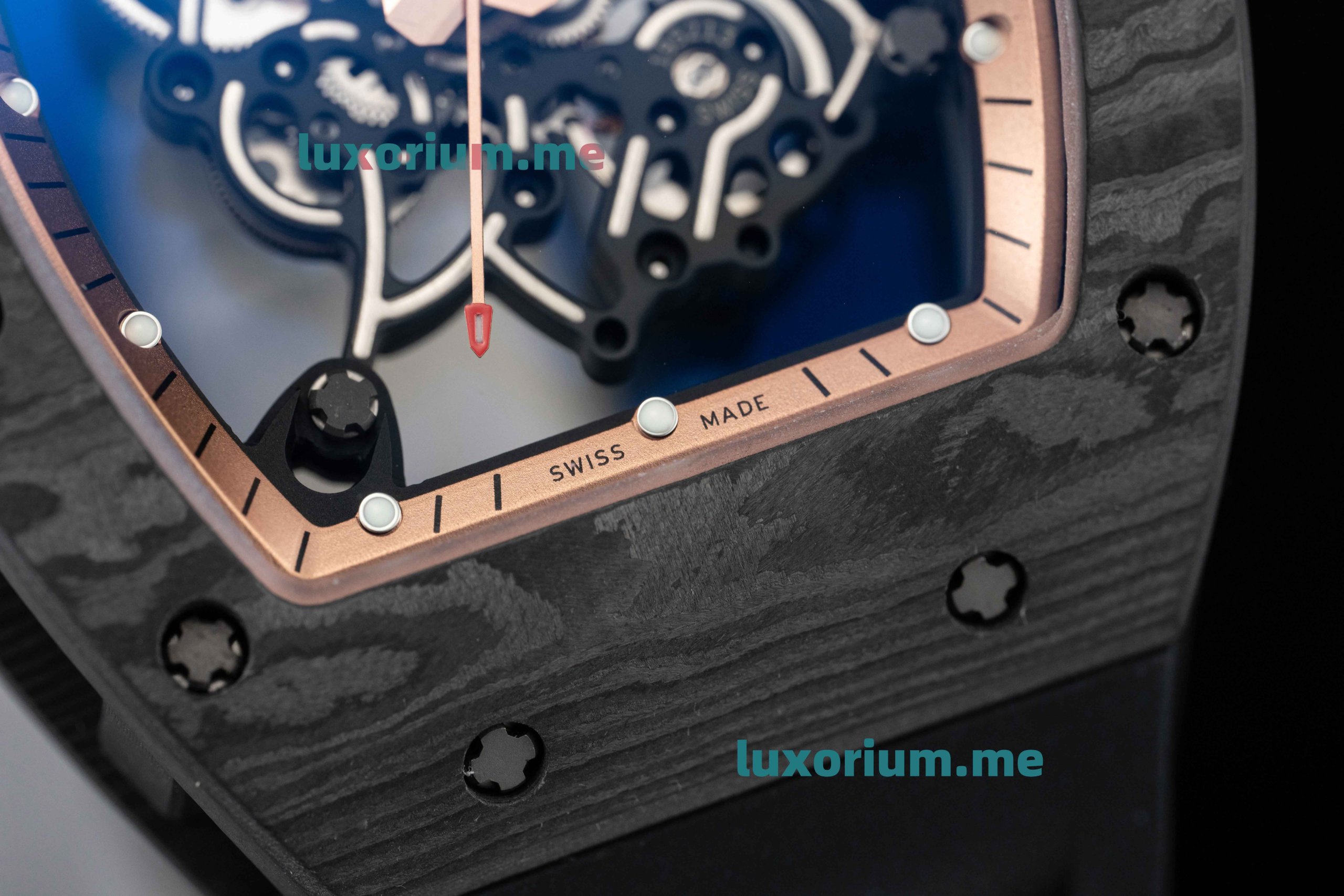 APS RMUL2 Richard Miller RM 055 Skeleton Dial Super Replica - Image 15