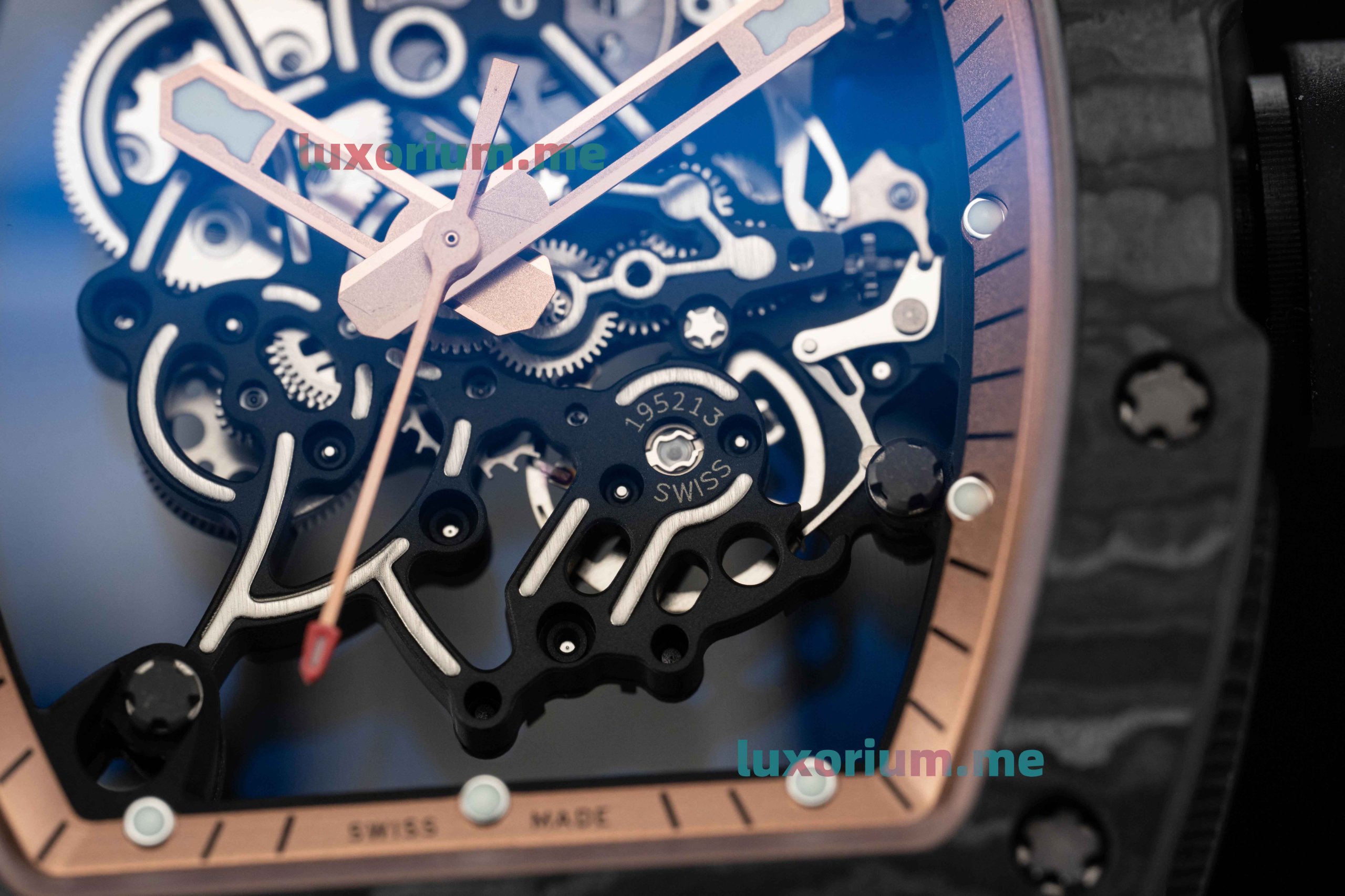 APS RMUL2 Richard Miller RM 055 Skeleton Dial Super Replica - Image 16