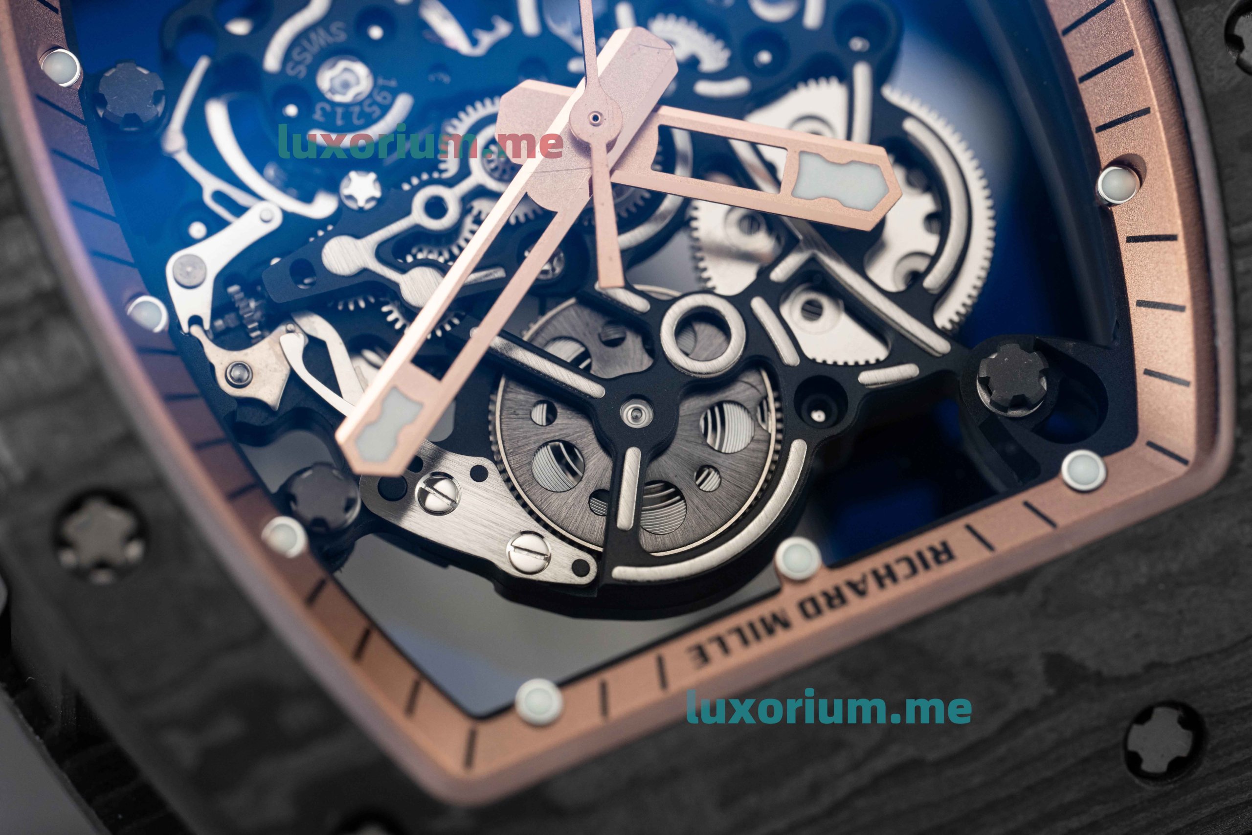 APS RMUL2 Richard Miller RM 055 Skeleton Dial Super Replica - Image 17