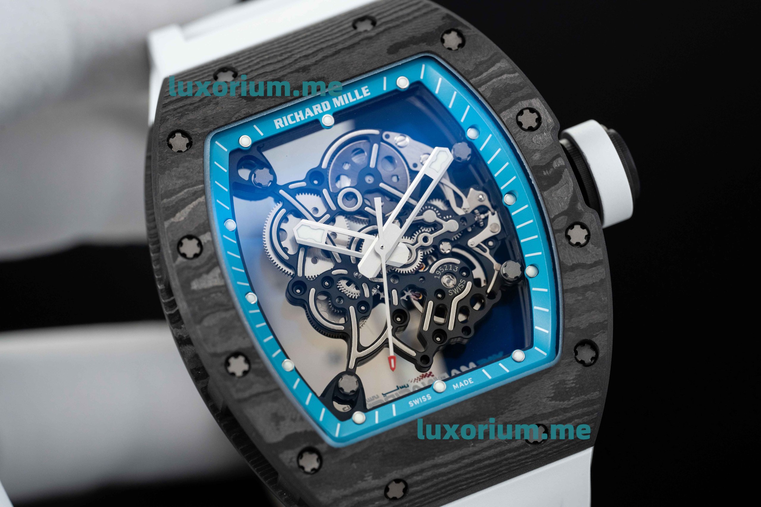 APS RMUL2 Richard Miller RM 055 Skeleton Dial Super Replica - Image 13