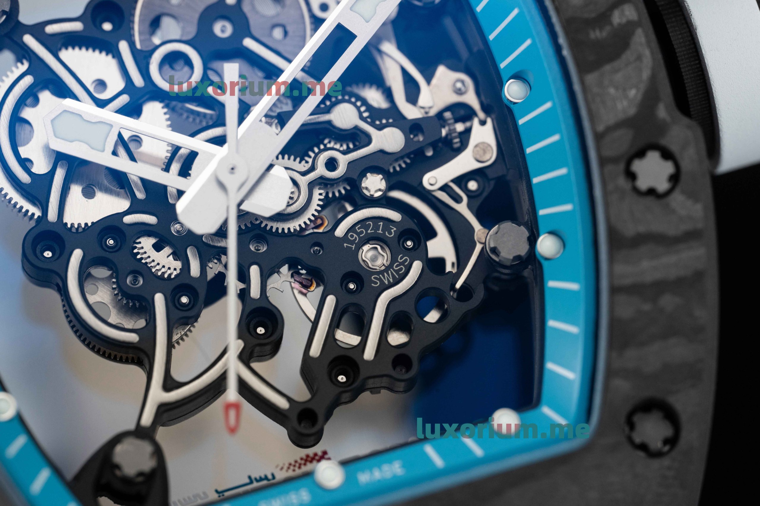 APS RMUL2 Richard Miller RM 055 Skeleton Dial Super Replica - Image 18