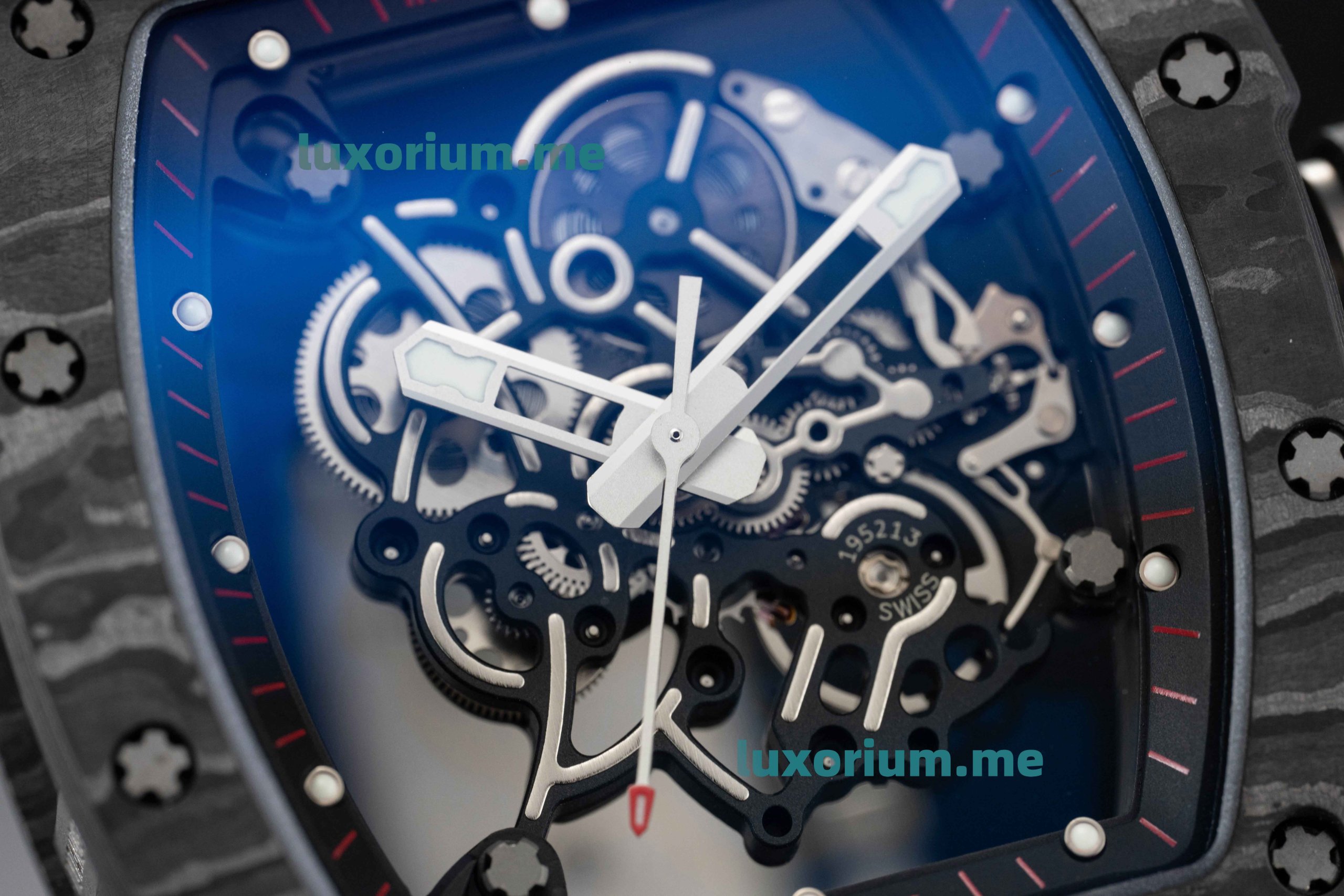 APS RMUL2 Richard Miller RM 055 Skeleton Dial Super Replica - Image 19