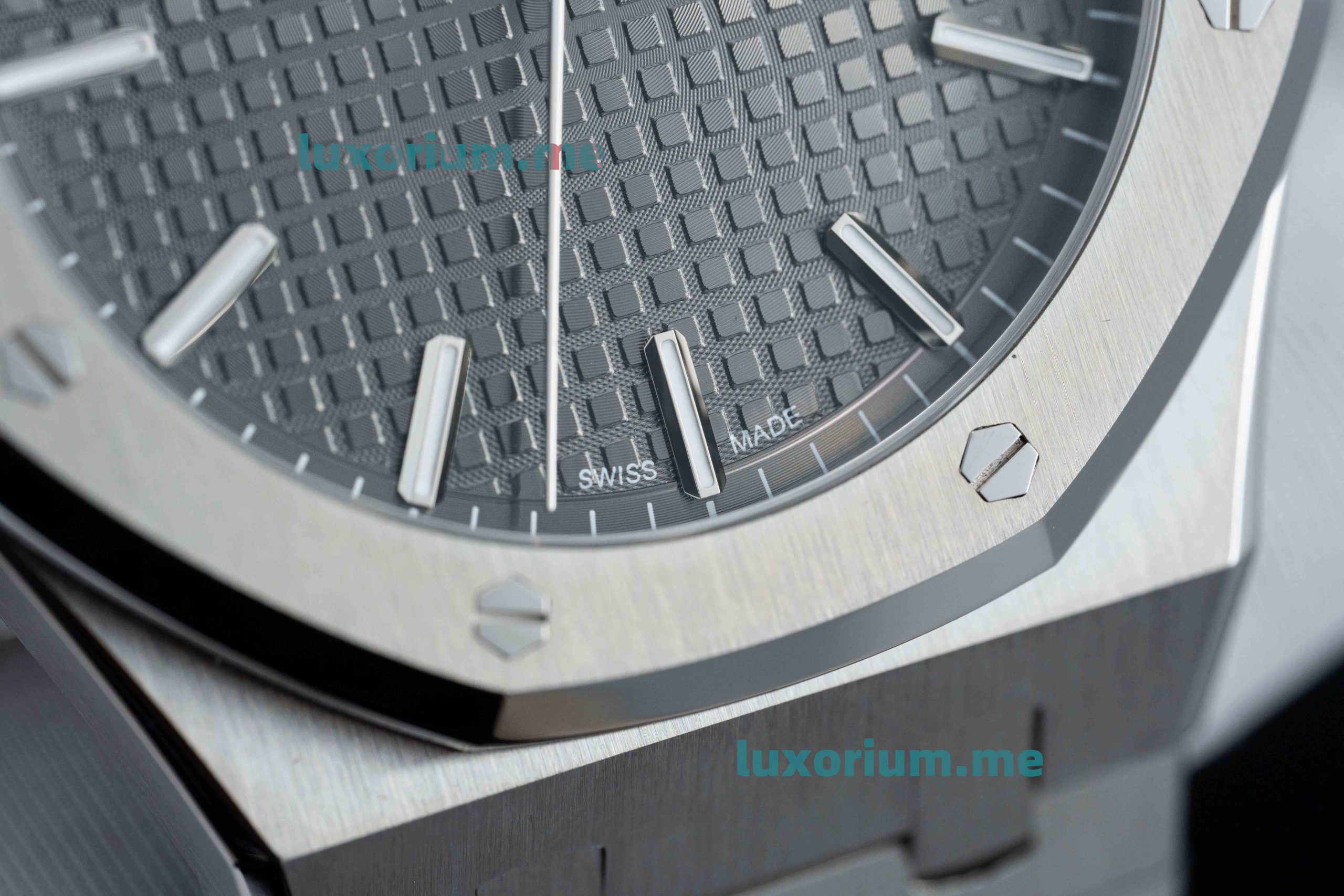 APS4302 Audemars Piguet Royal Oak 15500ST.00.1220ST.02, grey dial, super replica - Image 7