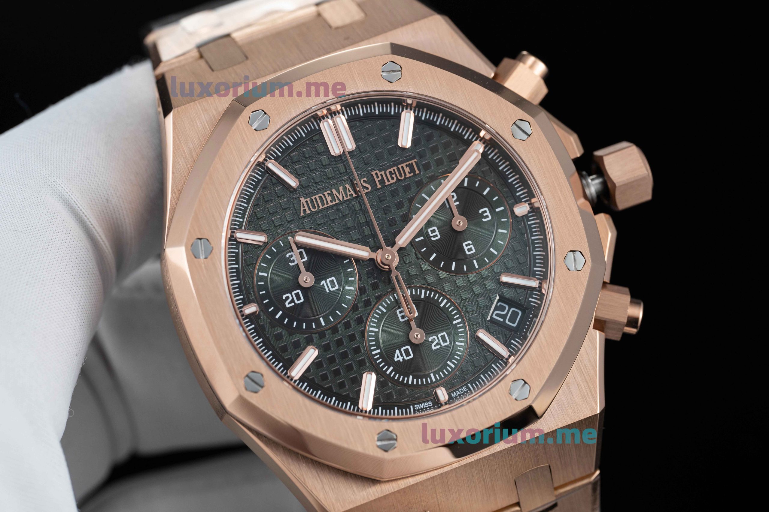 APS4401 Royal Oak Chronograph 26240OR Grey Dial Super Copy - Image 13