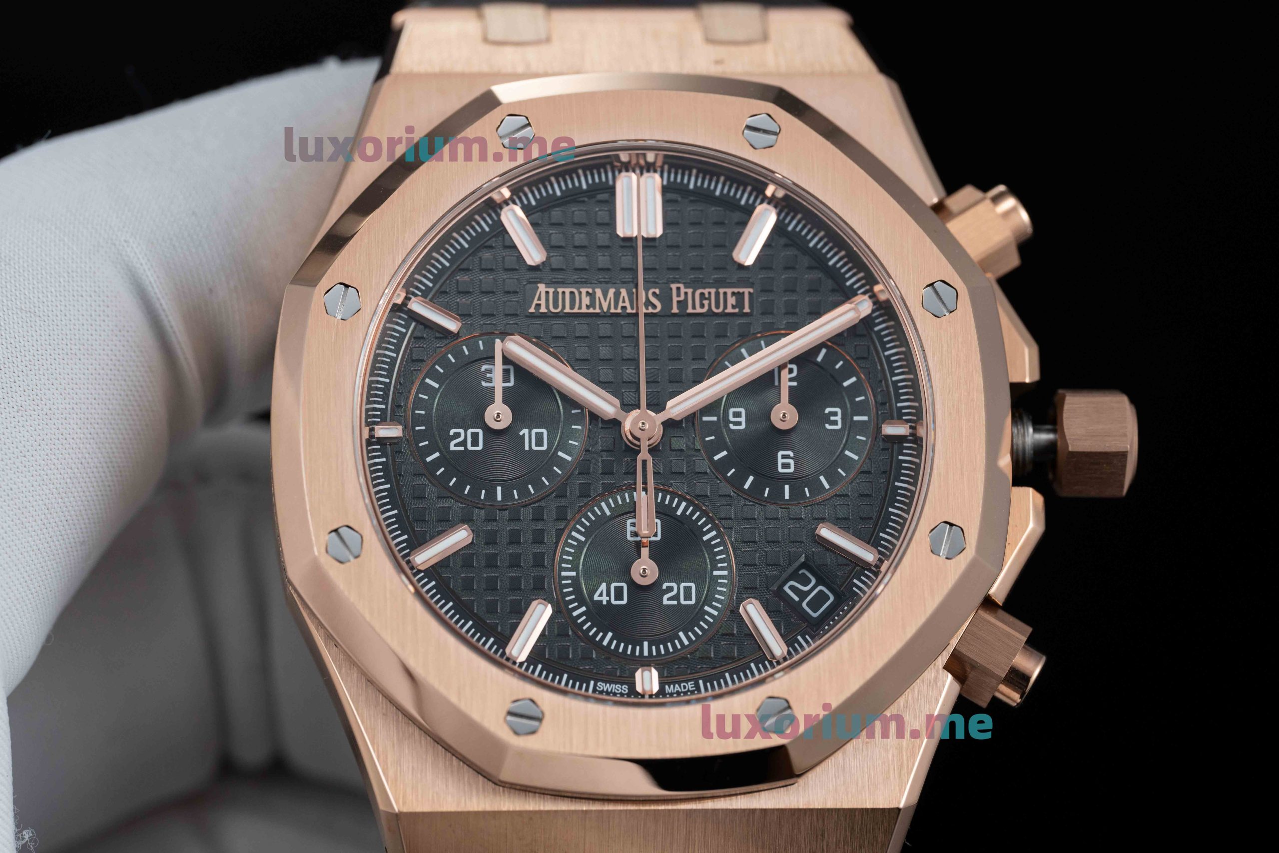 APS4401 Royal Oak Chronograph 26240OR Grey Dial Super Copy - Image 14