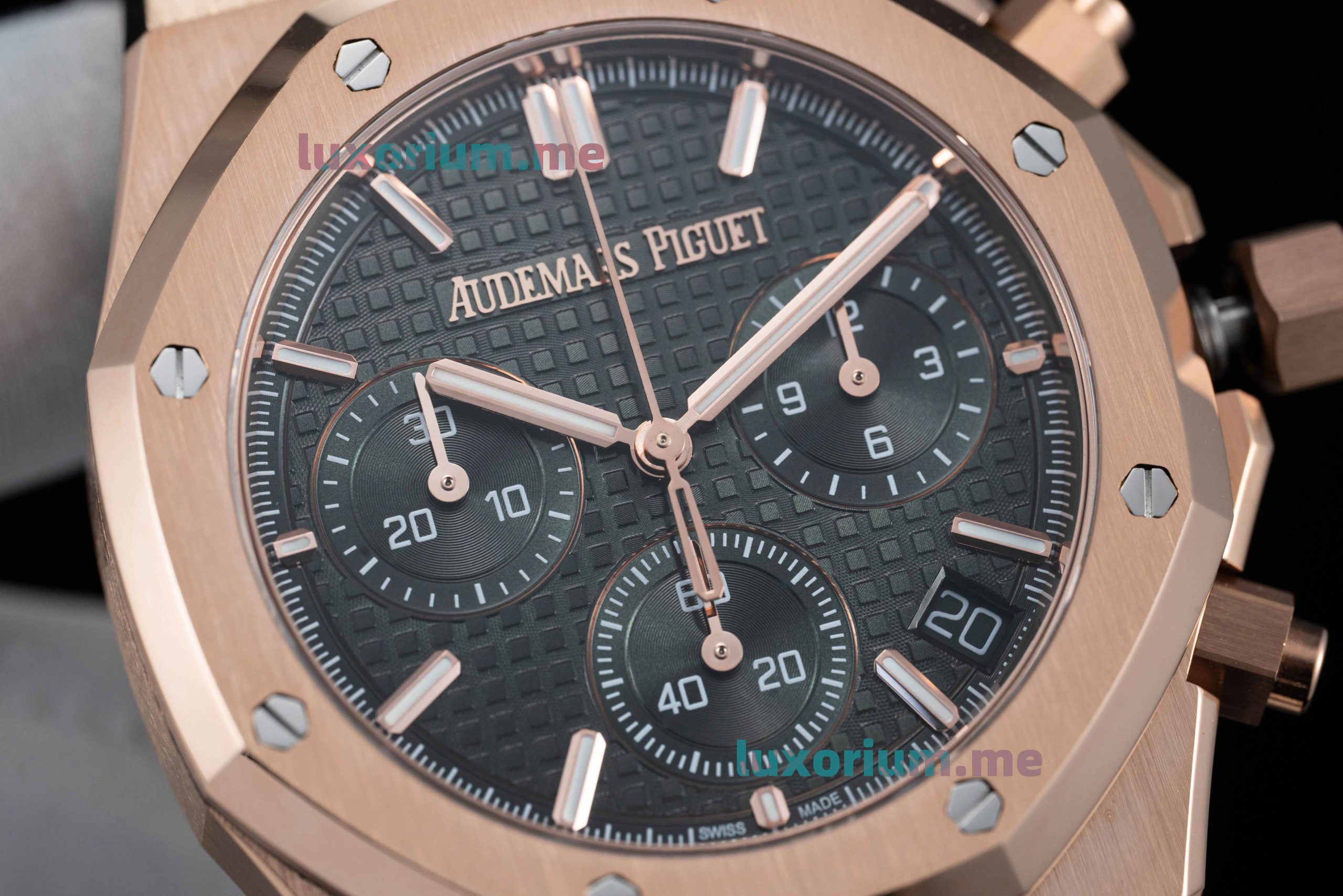 APS4401 Royal Oak Chronograph 26240OR Grey Dial Super Copy - Image 15