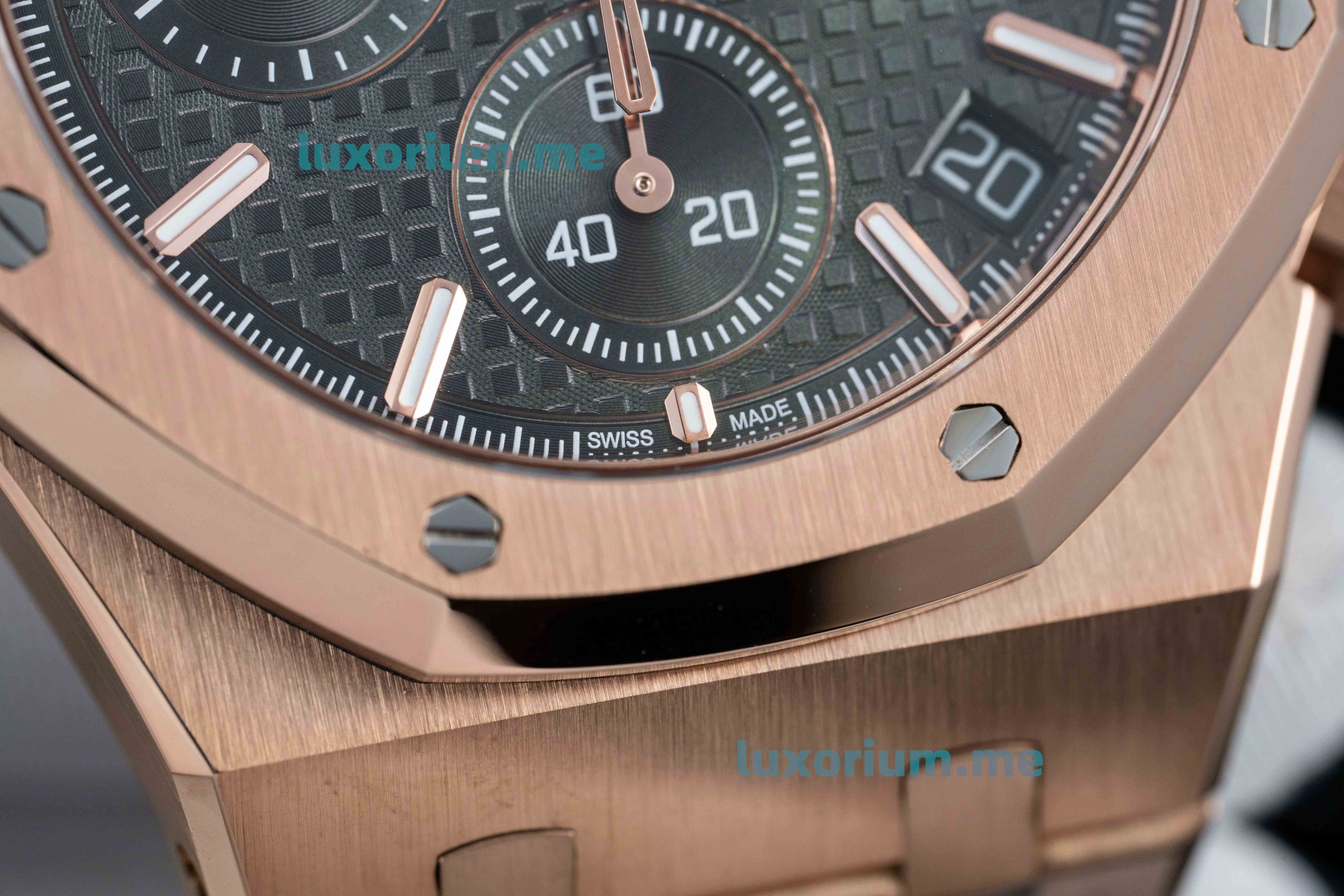 APS4401 Royal Oak Chronograph 26240OR Grey Dial Super Copy - Image 17