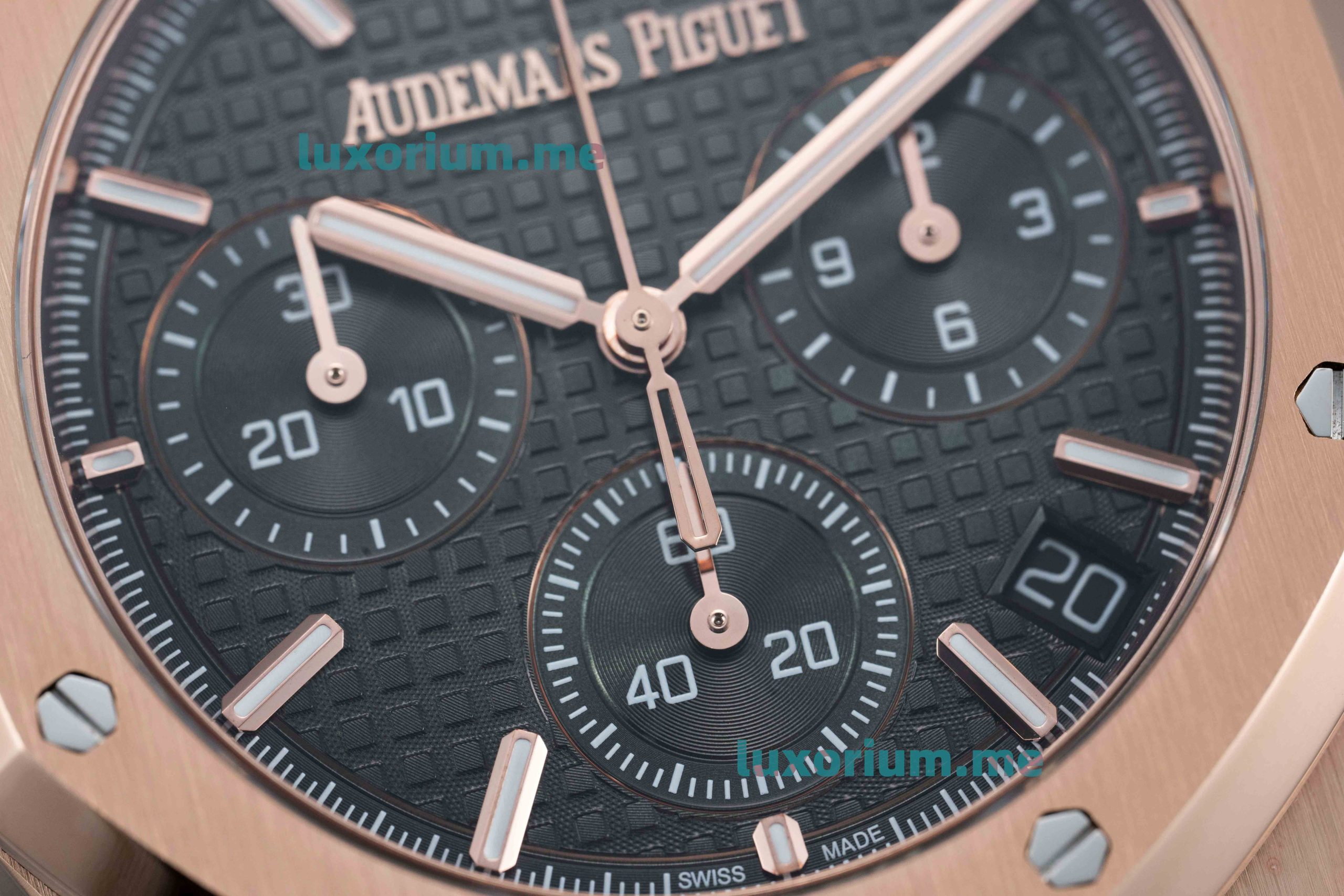 APS4401 Royal Oak Chronograph 26240OR Grey Dial Super Copy - Image 19