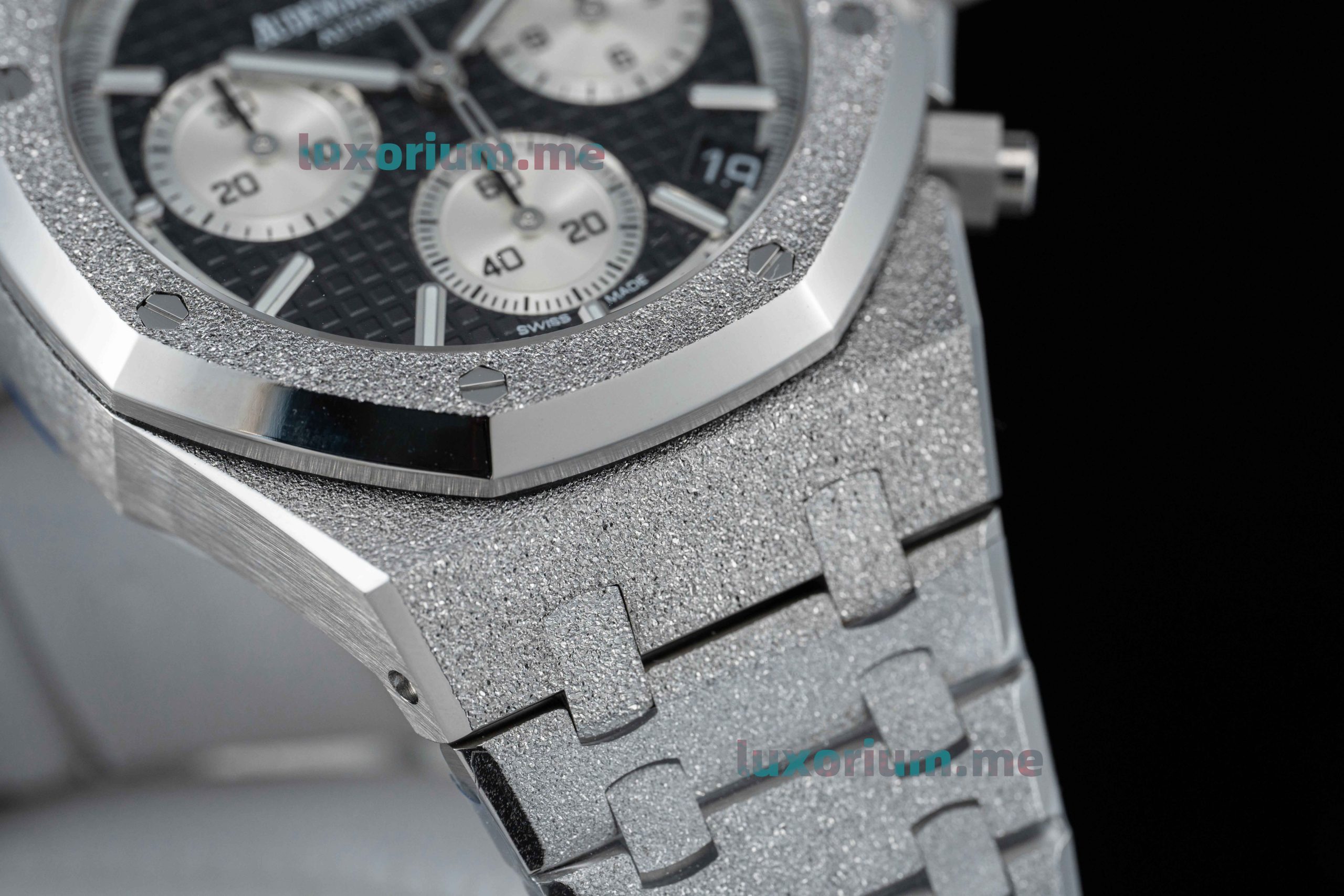 APS4401 Royal Oak Chronograph 26239BC.GG.1224BC.02 Matte Black Dial Super Copy - Image 30