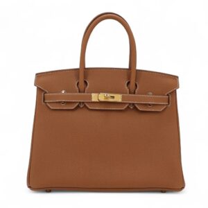 Hermès Birkin 30 37 Gold Togo Calfskin with Gold Buckle