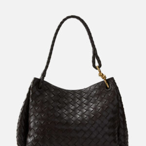 Bottega Veneta Large Intrecciato Leather Shoulder Bag