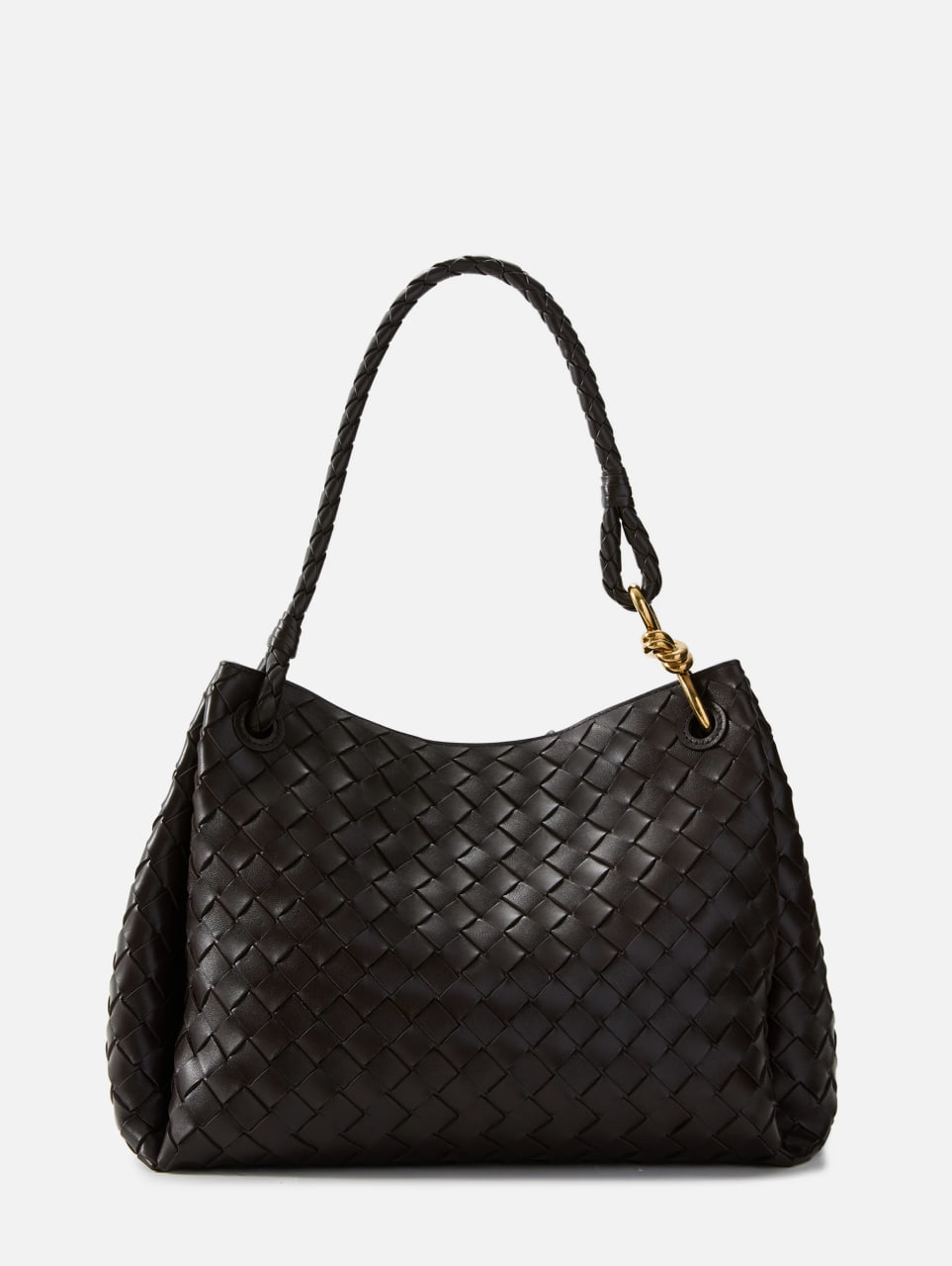 Bottega Veneta Large Intrecciato Leather Shoulder Bag