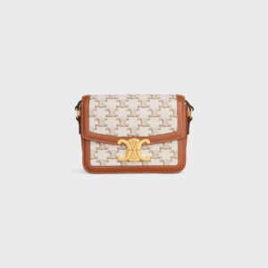 Celine TEEN TRIOMPHE logo print handbag