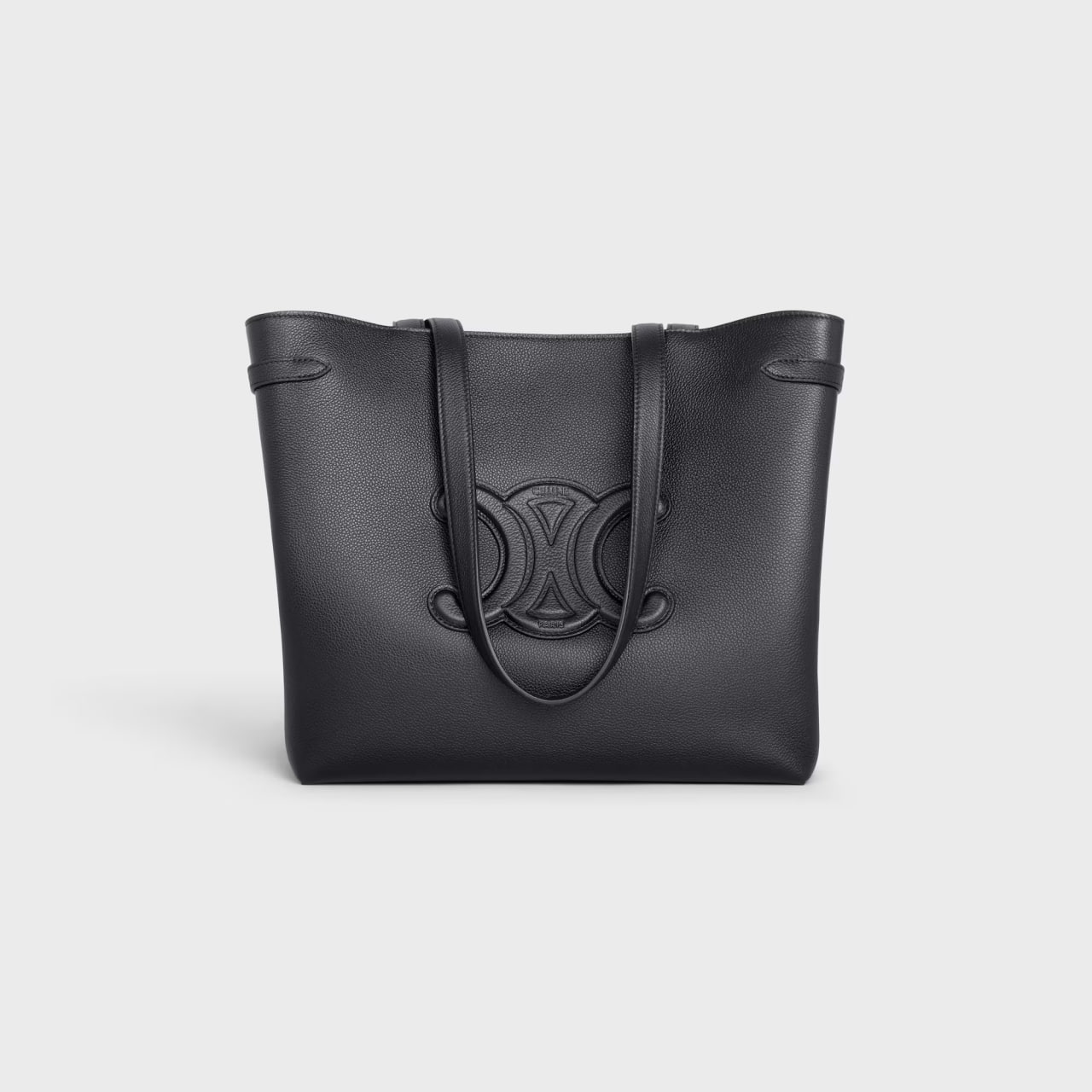 cabas anais bag in grained calfskin