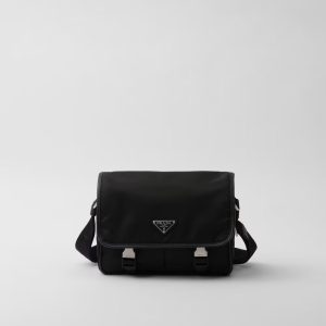 Prada Re-Nylon and Saffiano leather shoulder bag